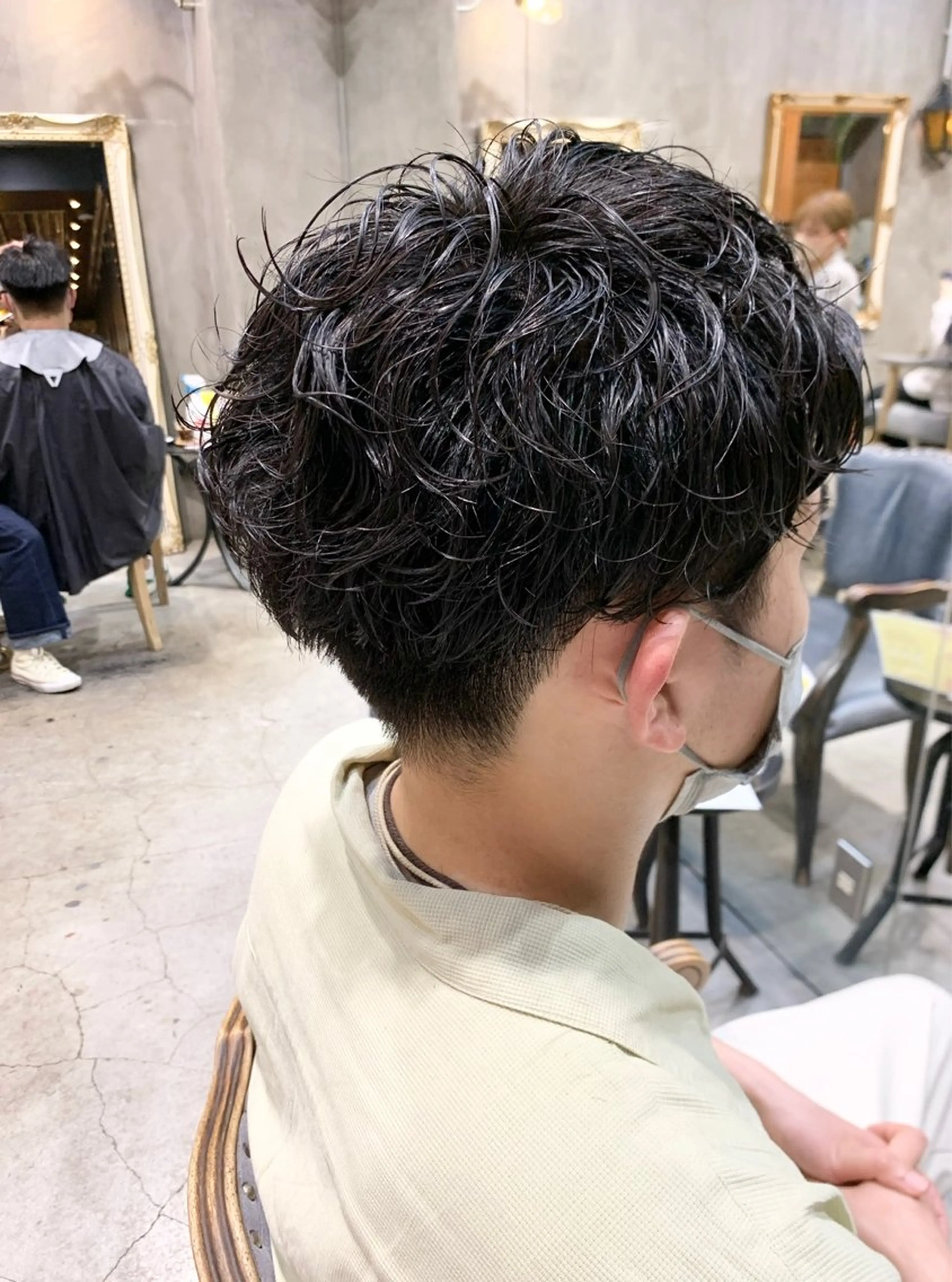 パーマ メンズ カット パーマ トリートメント GO TODAY 原宿本店所属・🎁曲がる縮毛矯正 /DAIKIのヘアスタイル