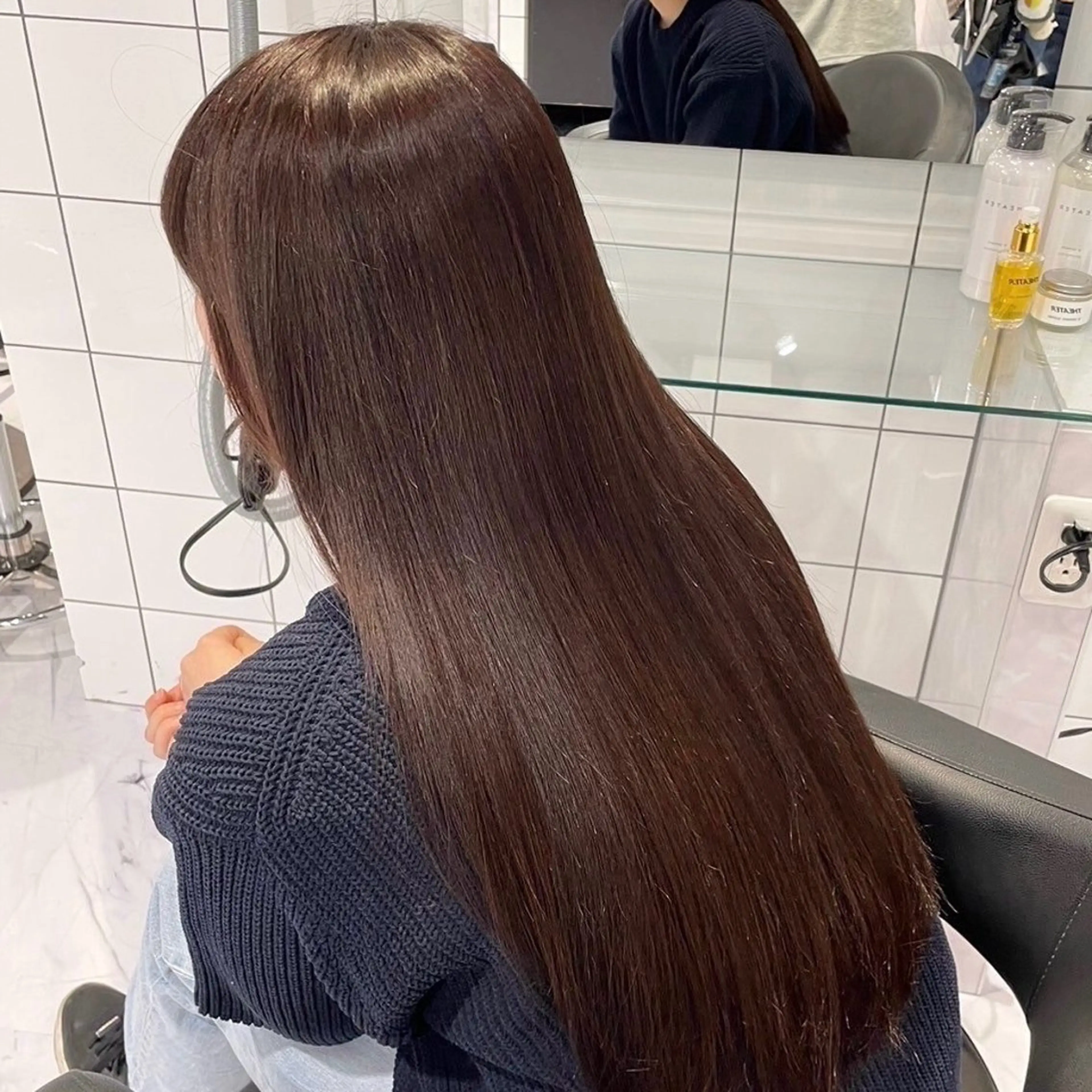 カラー 🤍海外girl🤍 ベージュ/ALISAのヘアスタイル