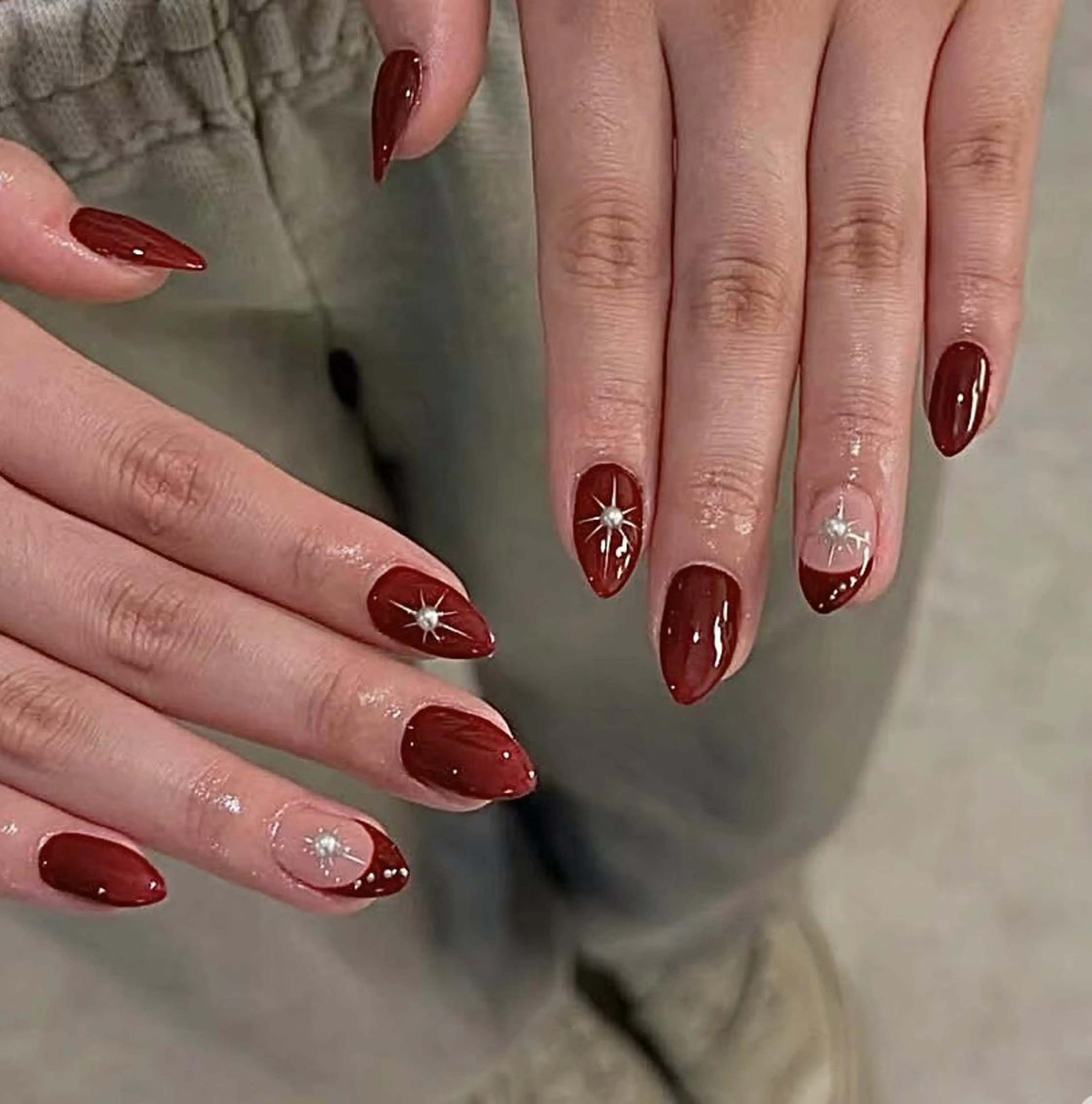 ネイル ハンドネイル チョウ シイのネイルデザイン