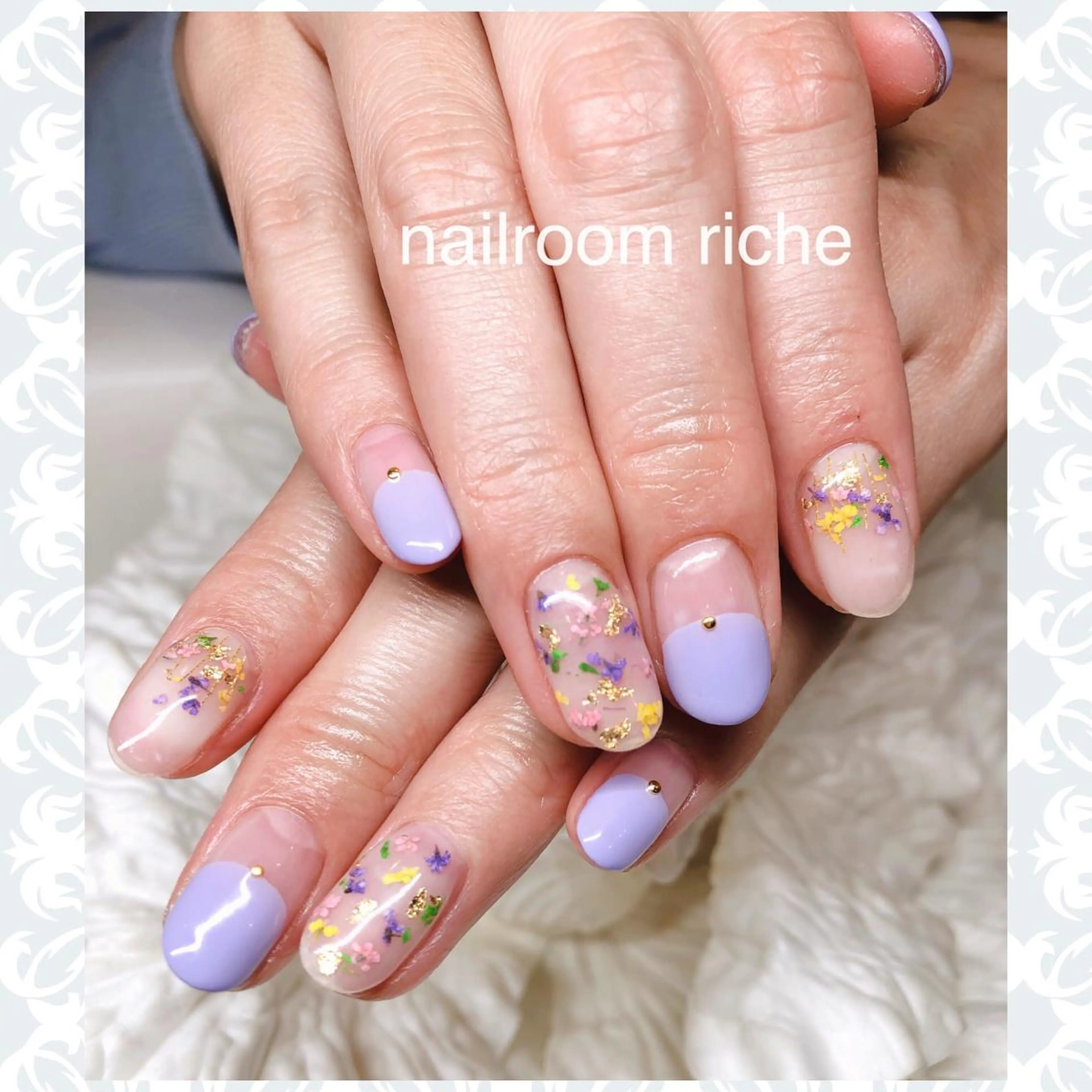 ネイル ハンドネイル nailroom richeのネイルデザイン