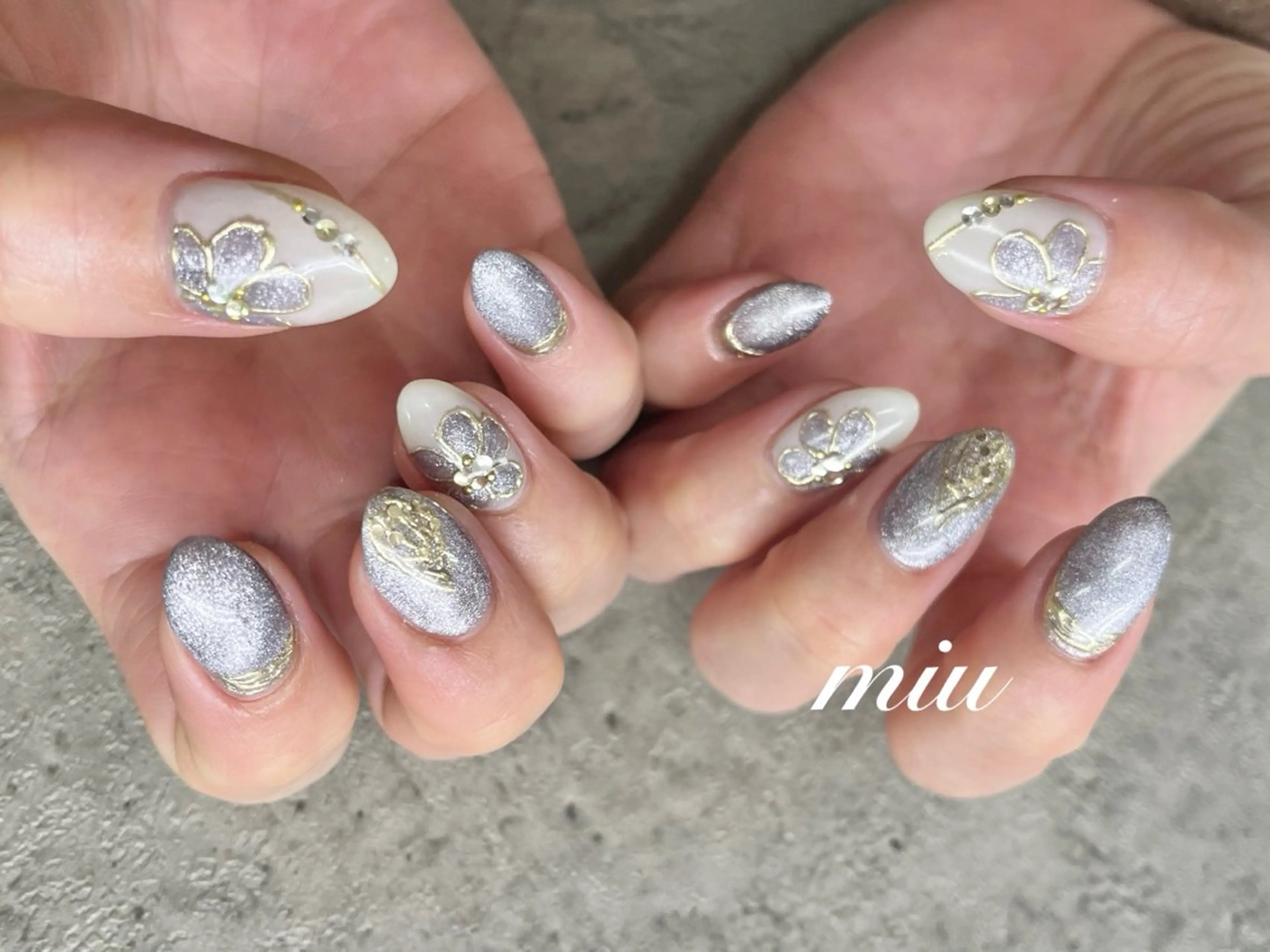 ネイル ハンドネイル miu nail 🐾mihoのネイルデザイン