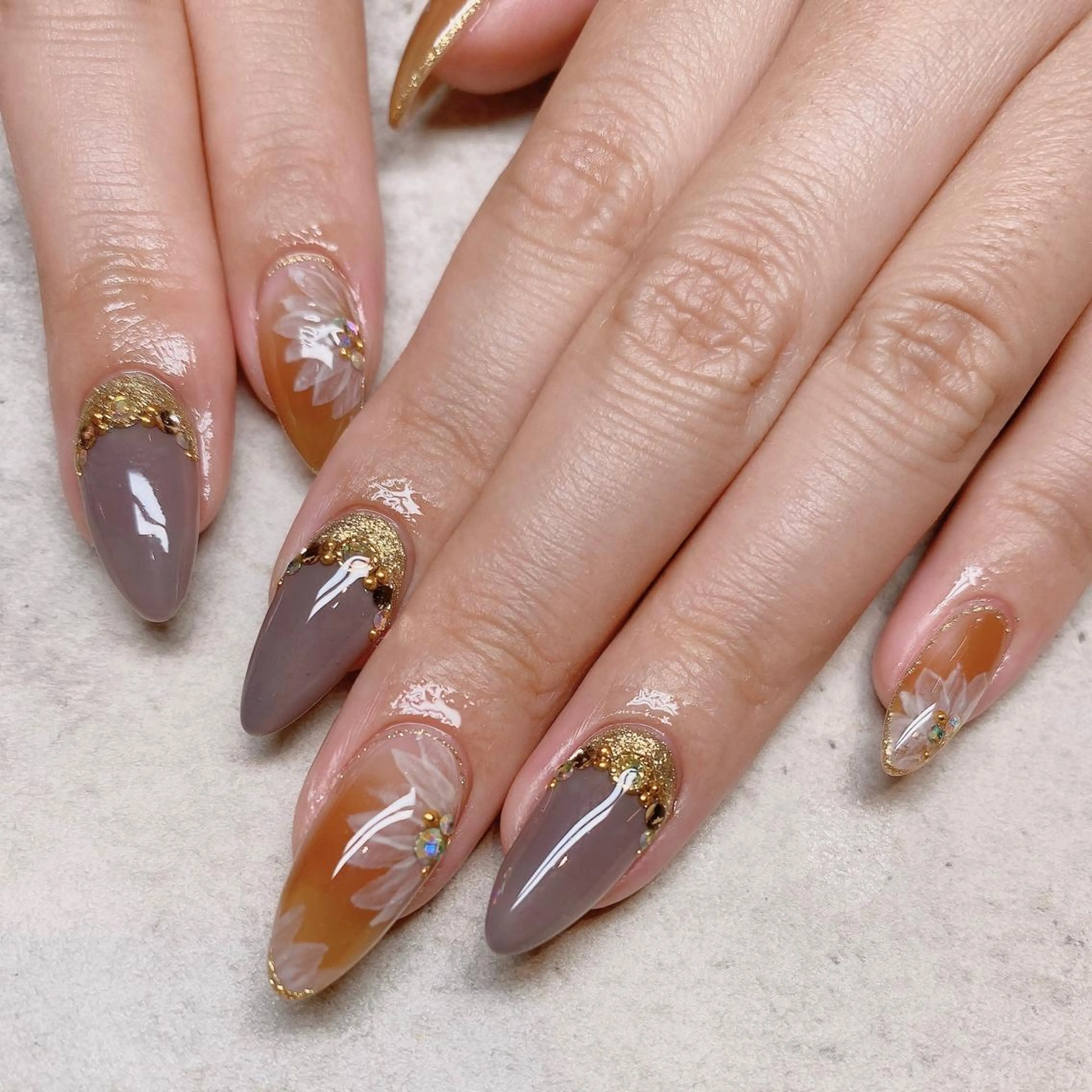 ネイル among アマン所属・lecoa_ kana／amongのネイルデザイン