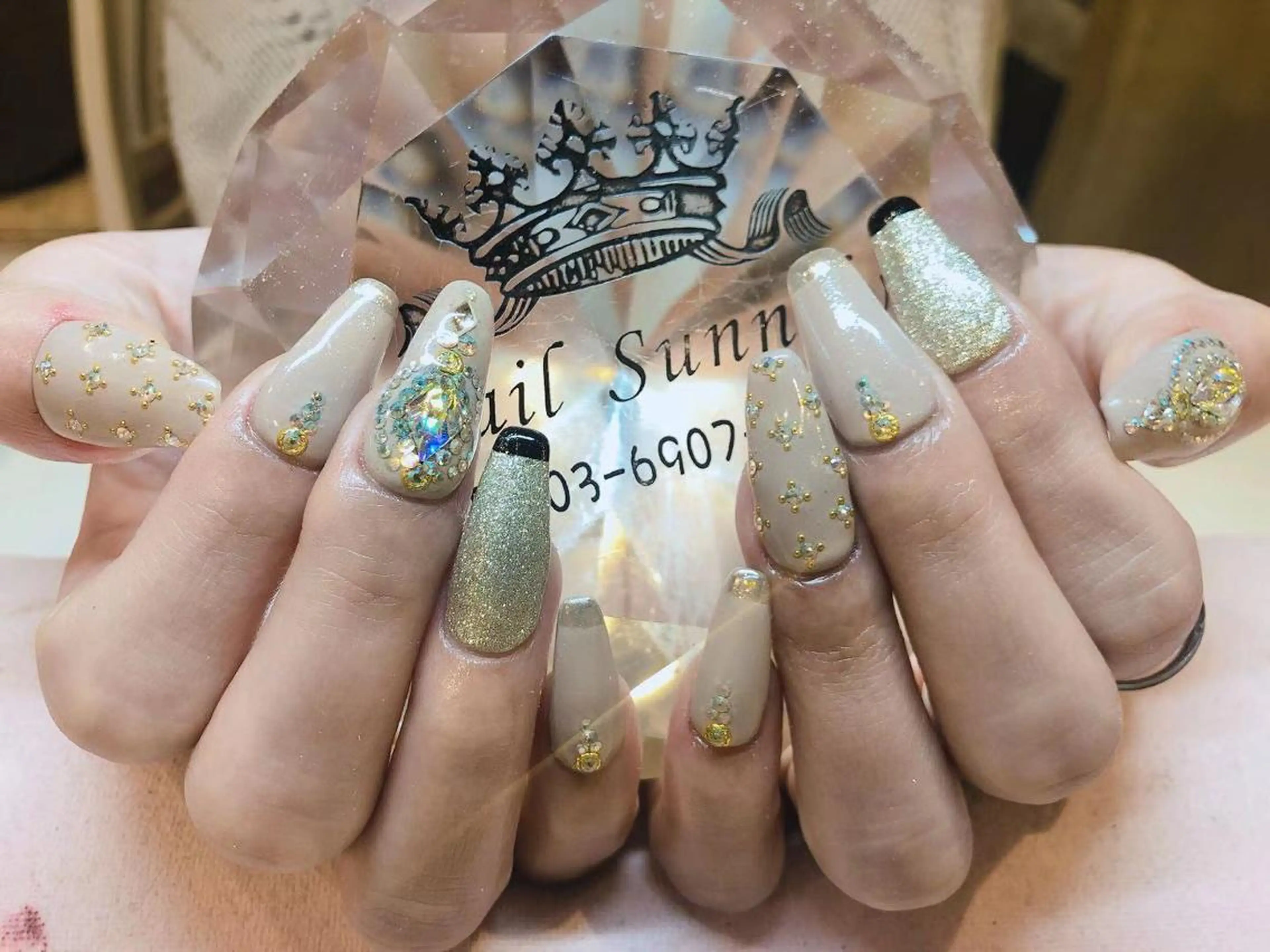 ネイル 長さだし専門店 M2　rikaのネイルデザイン