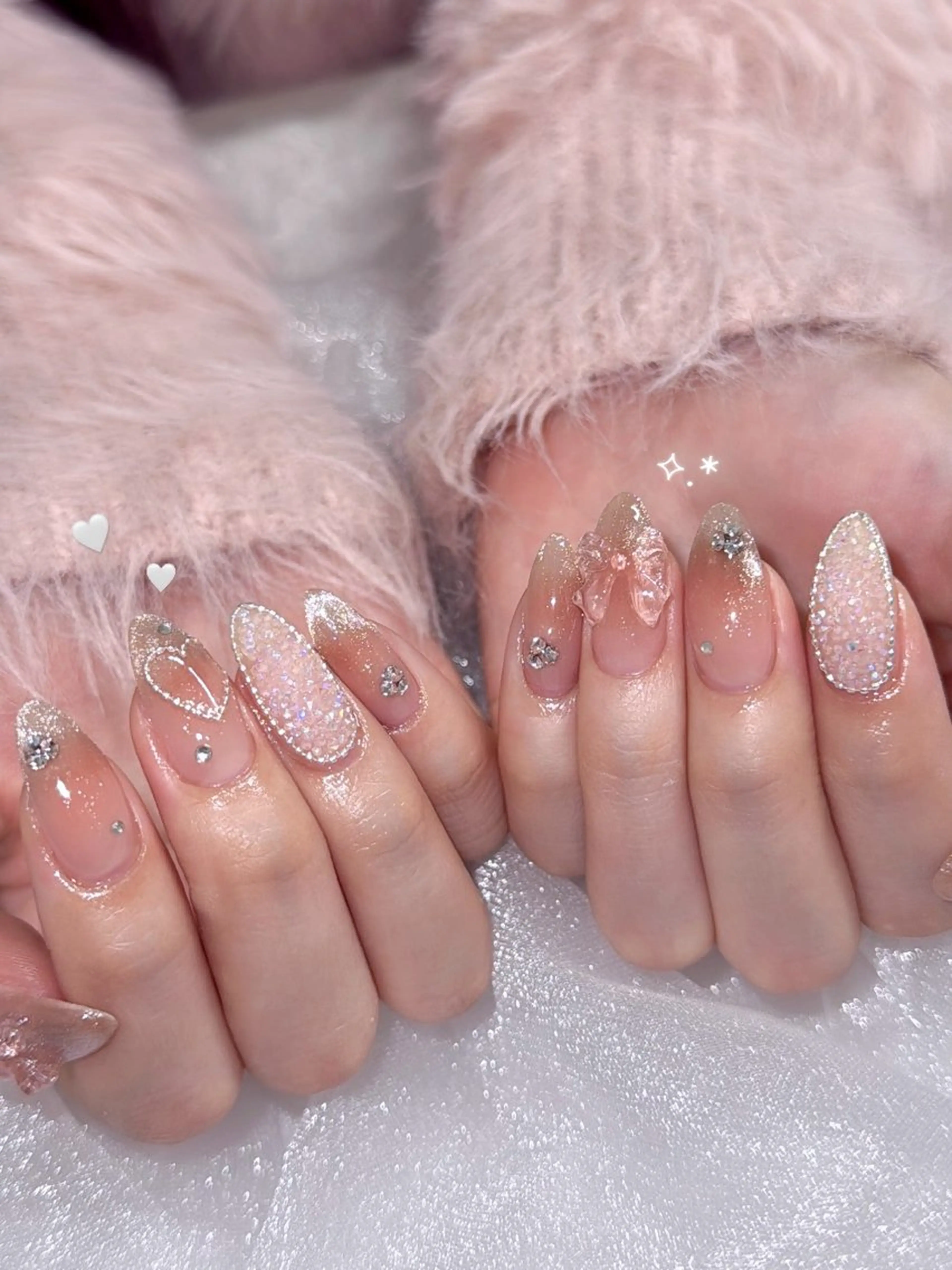 ネイル ハンドネイル Leliennail 🎀ハシグチのネイルデザイン