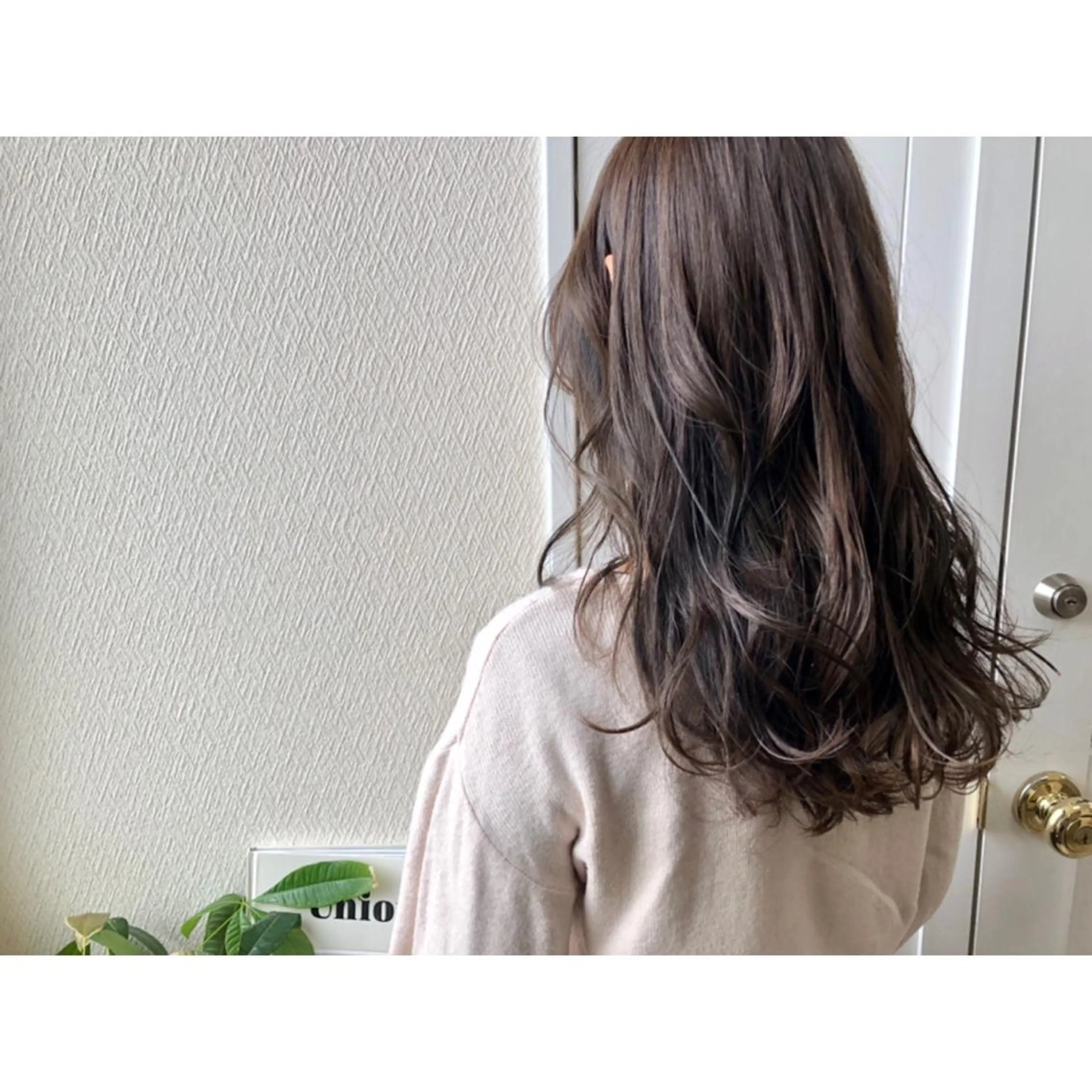 ロング カラー アッシュ アッシュグレー アッシュグレージュ ブリーチ 透明感カラー 江上拓郎/ショート /酸性ストレートのヘアスタイル