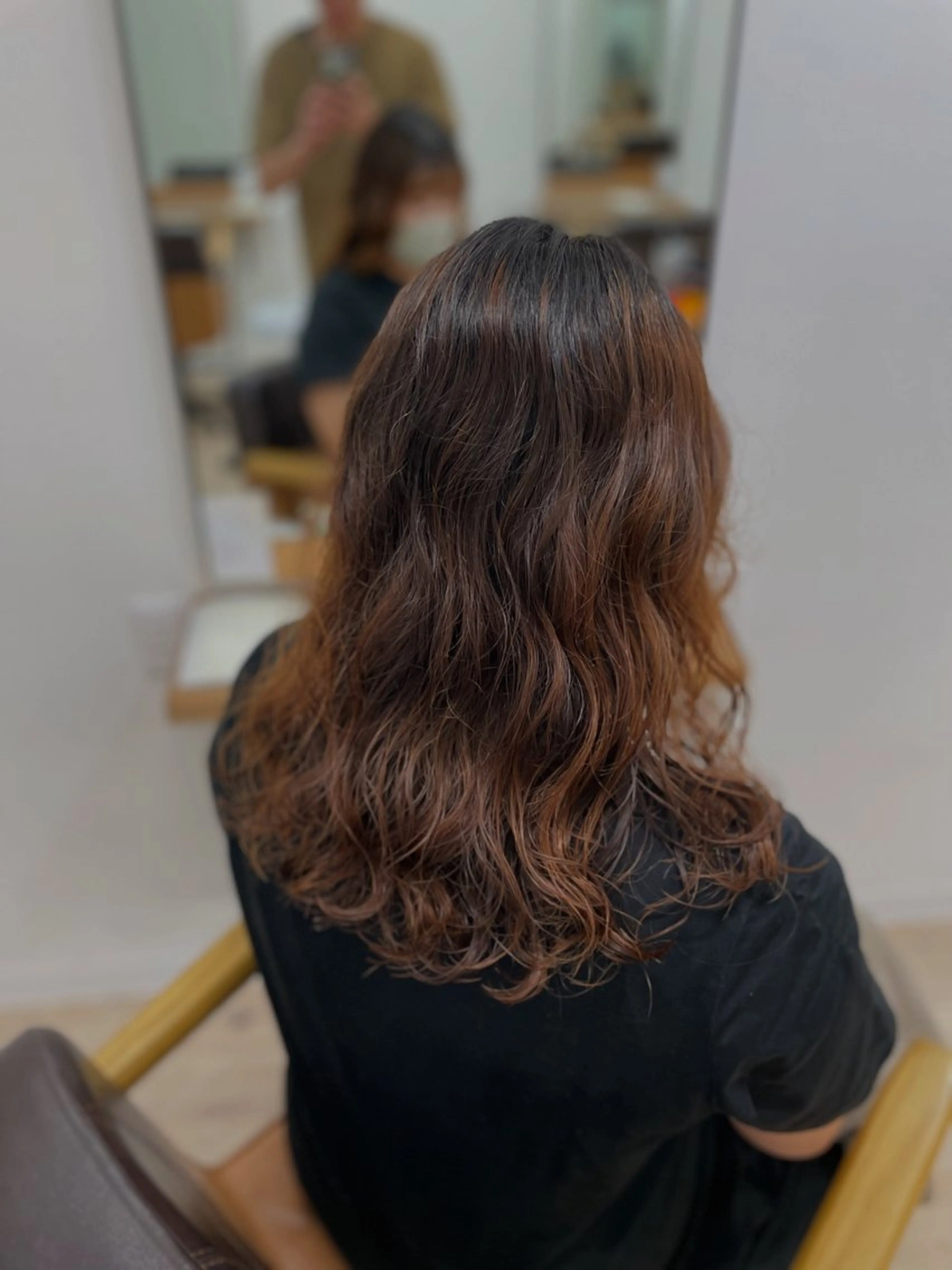 カット＋パーマ＋潤いトリートメントの写真