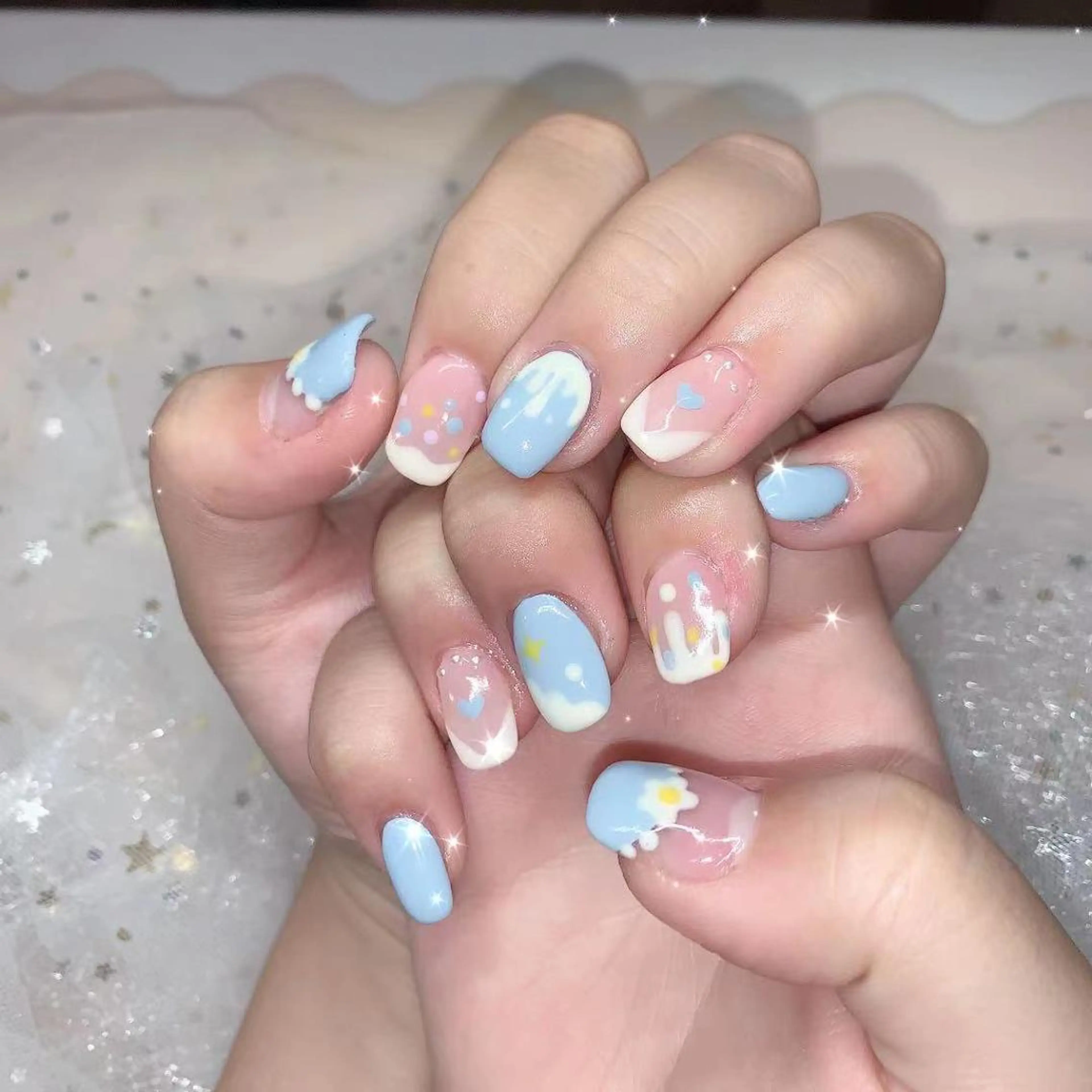 ネイル 🌖す い🌒のネイルデザイン