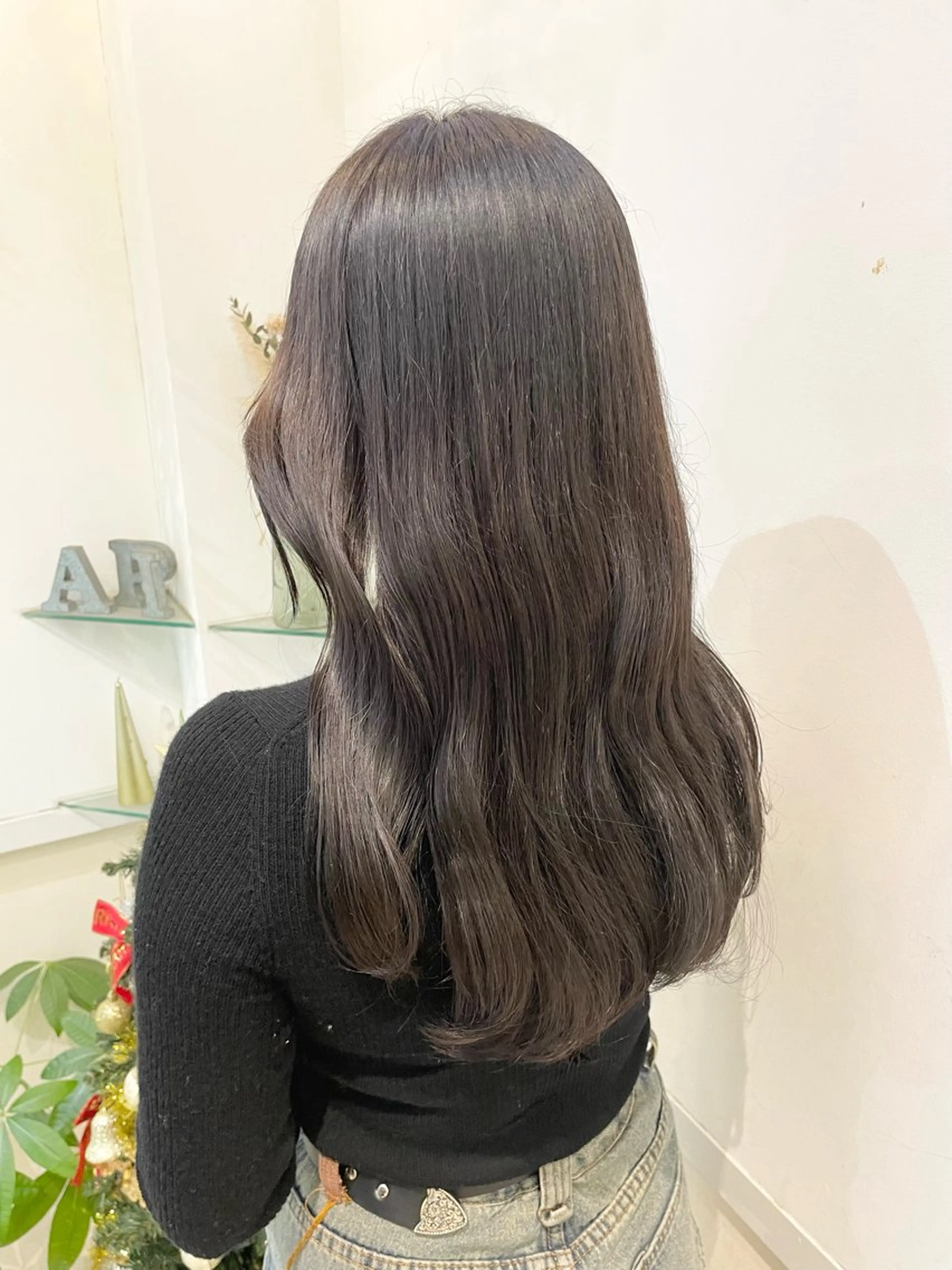 ロング カラー カット ヘアカラー トリートメント エクステ 髪質改善カラー🤍 エクステ✨君島由実子のヘアスタイル