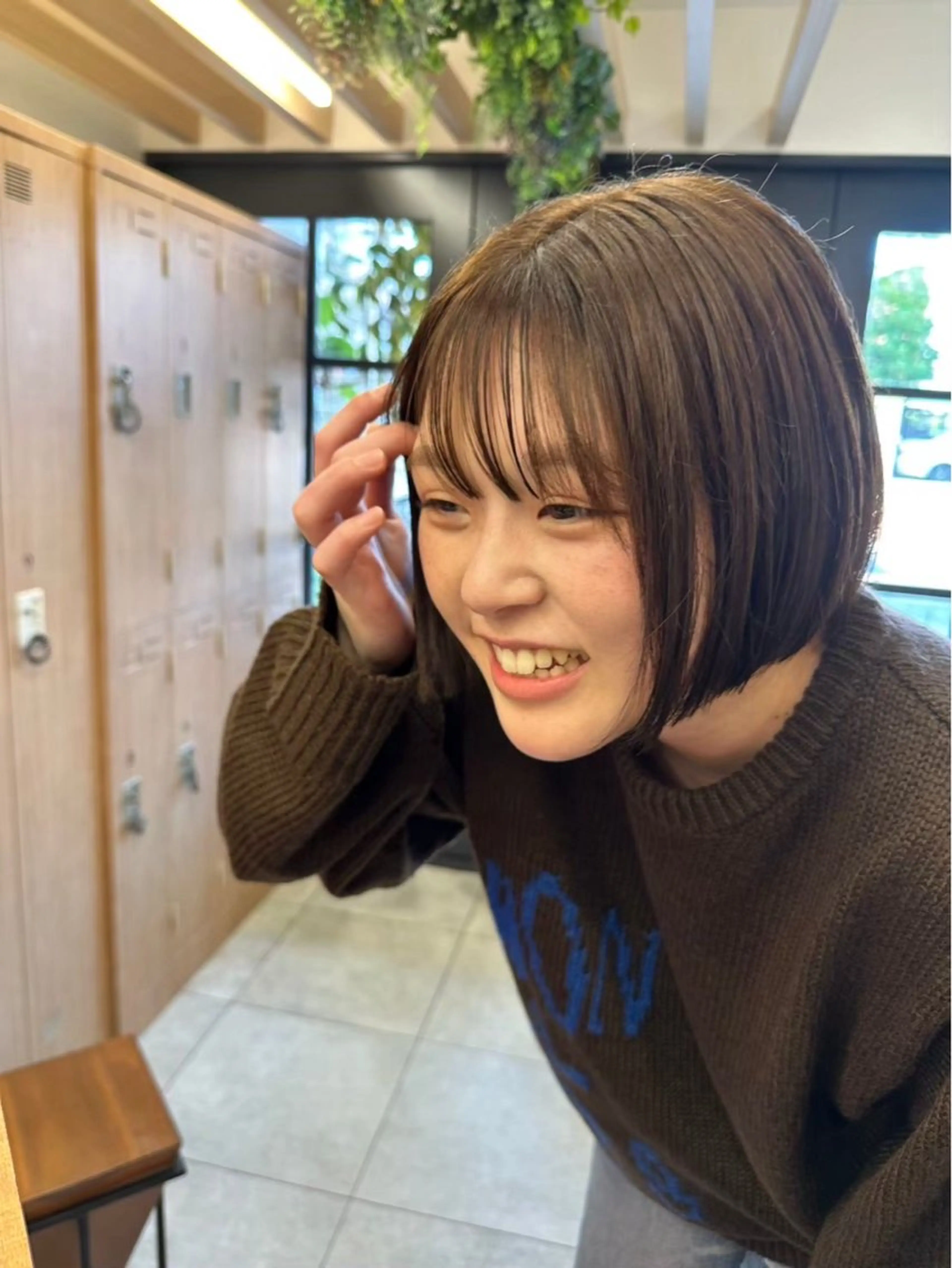 ショート 加藤 真穂のヘアスタイル