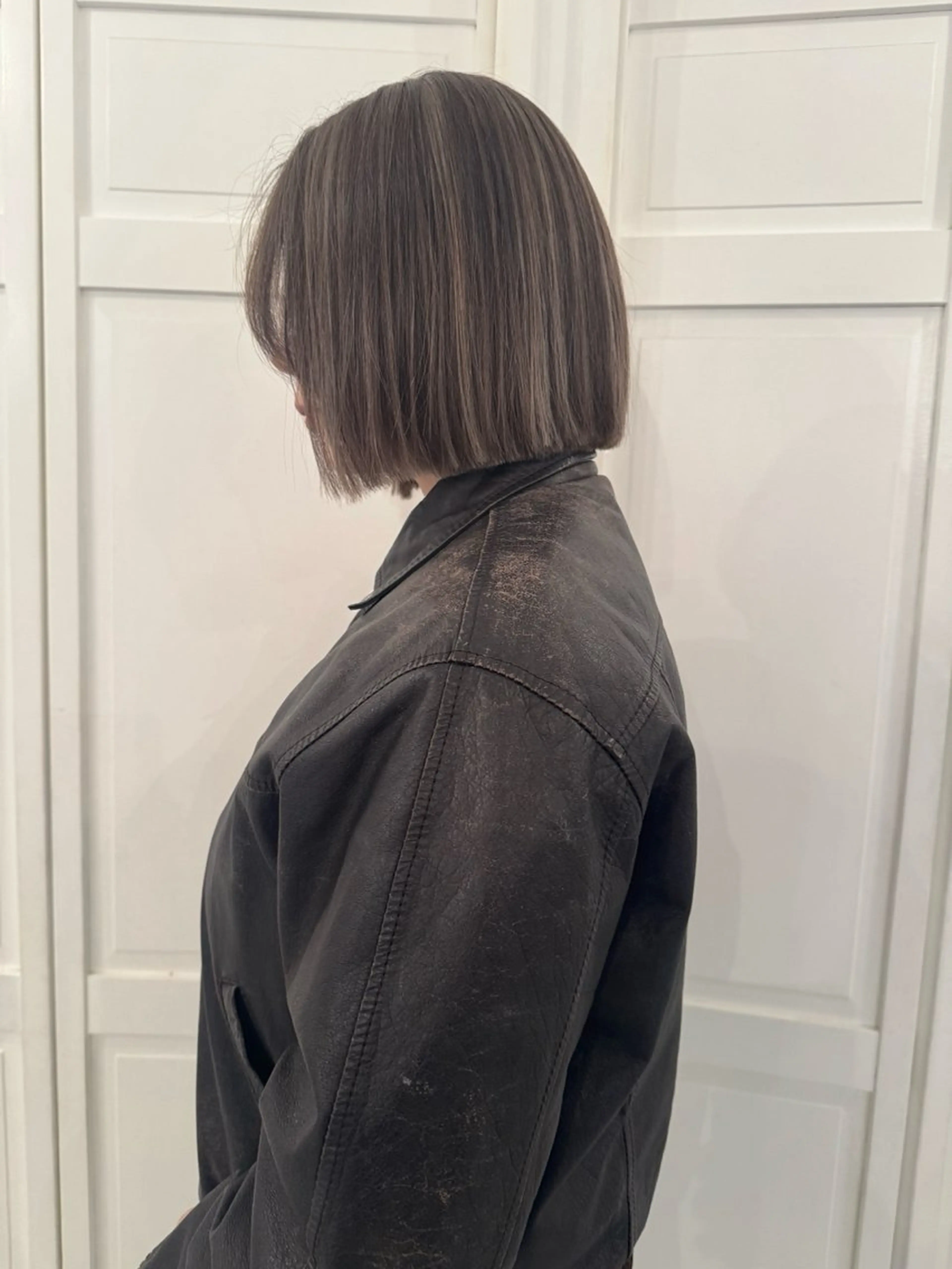 カラー ヘアカラー ブリーチカラー🎀 韓国風/寺門美優のヘアスタイル