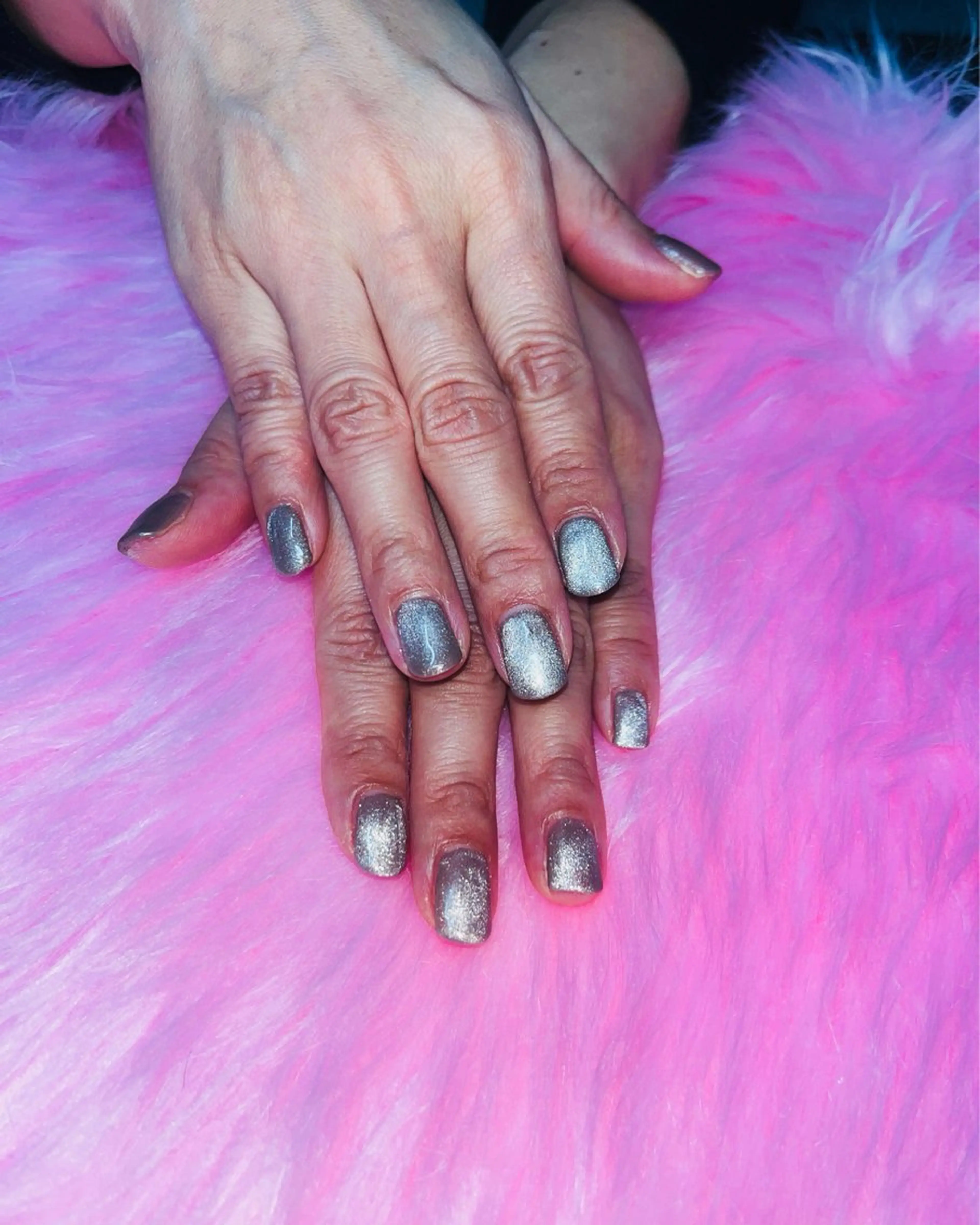 ネイル ジェルネイル マグネットネイル 川崎 みんのネイルデザイン