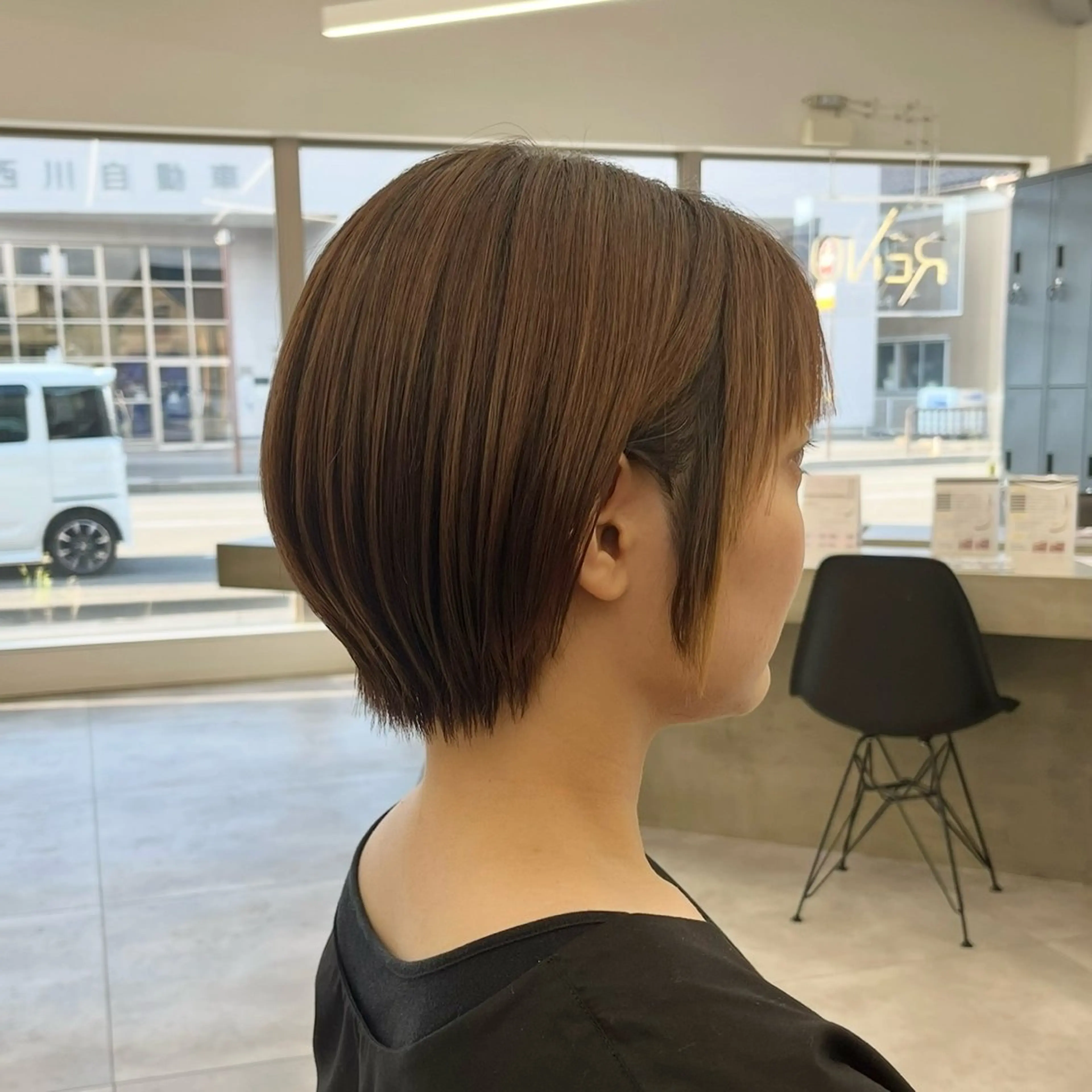 ショート ショートヘア 【レイヤー×透明感 カラー】mayaのヘアスタイル