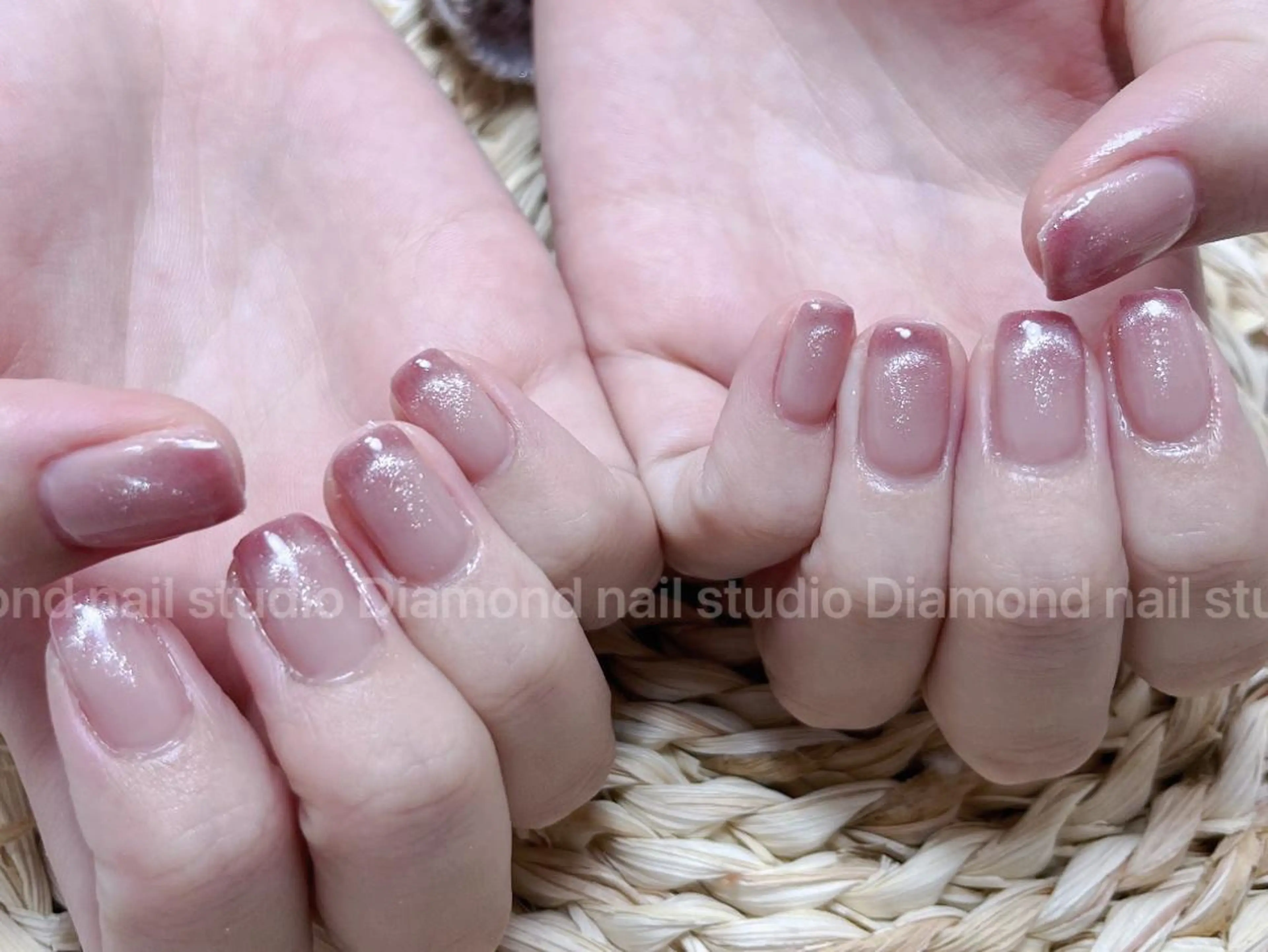 ショート ハンドネイル Diamond ✨のネイルデザイン