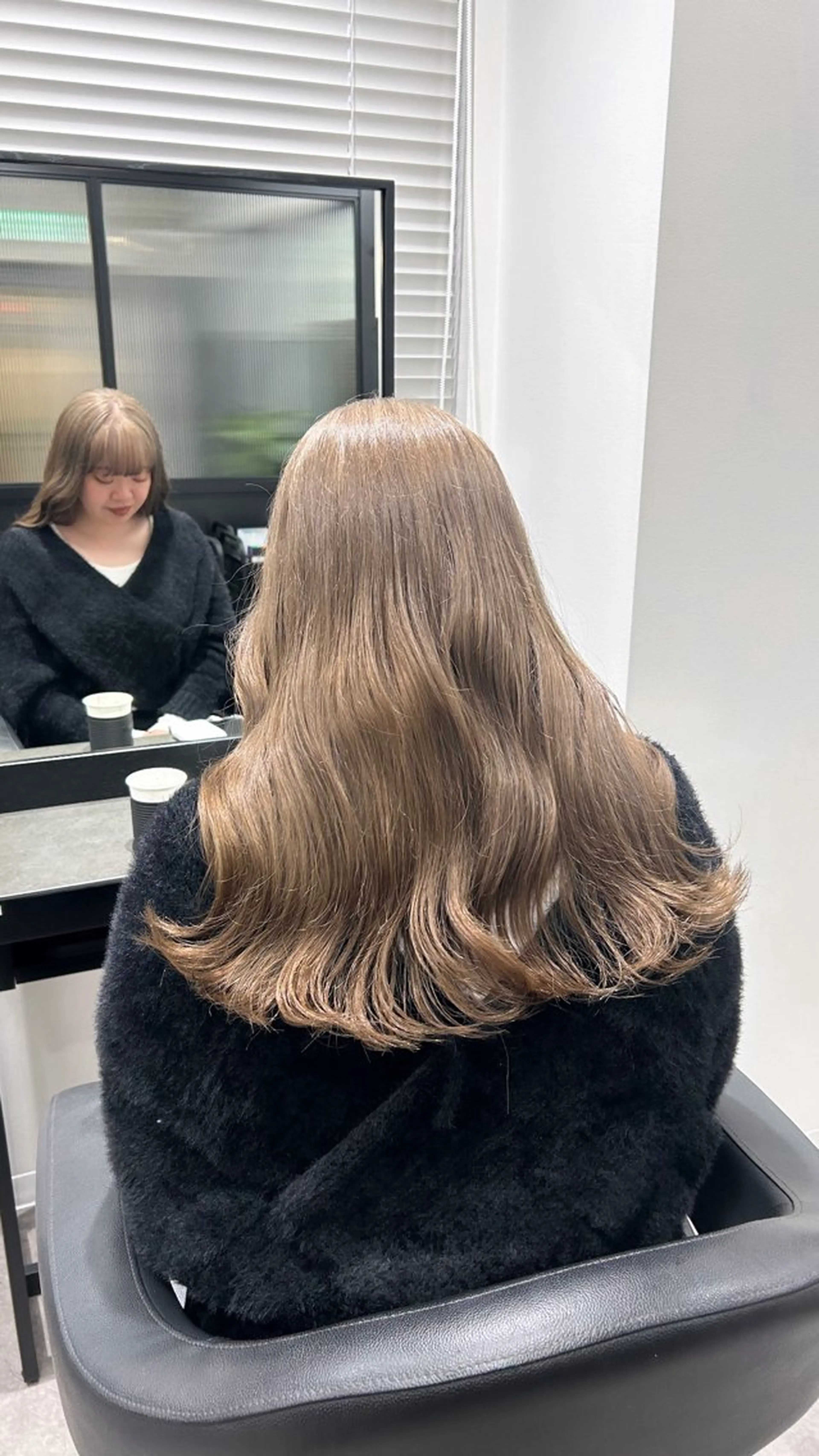 ロング カラー ヘアアレンジ ブリーチ ケアブリーチ 似合わせカット カット ヘアカラー トリートメント ヘアセット 💎韓国/ レイヤー カット/ 暖色🫧のヘアスタイル