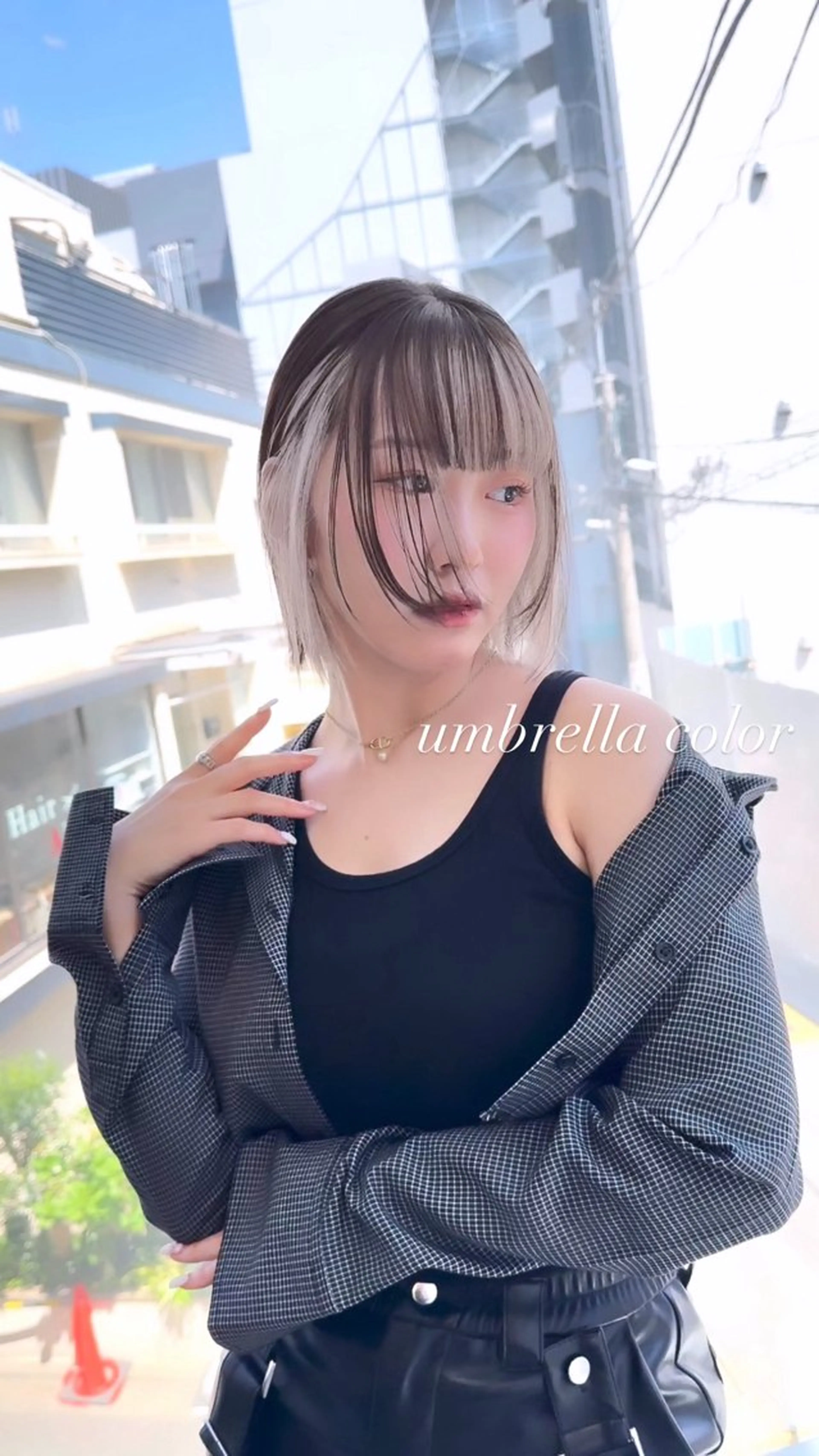 ショート カラー カット ヘアカラー トリートメント ヘアセット 💜ハイトーン💛 マジカルかいちゃんのヘアスタイル