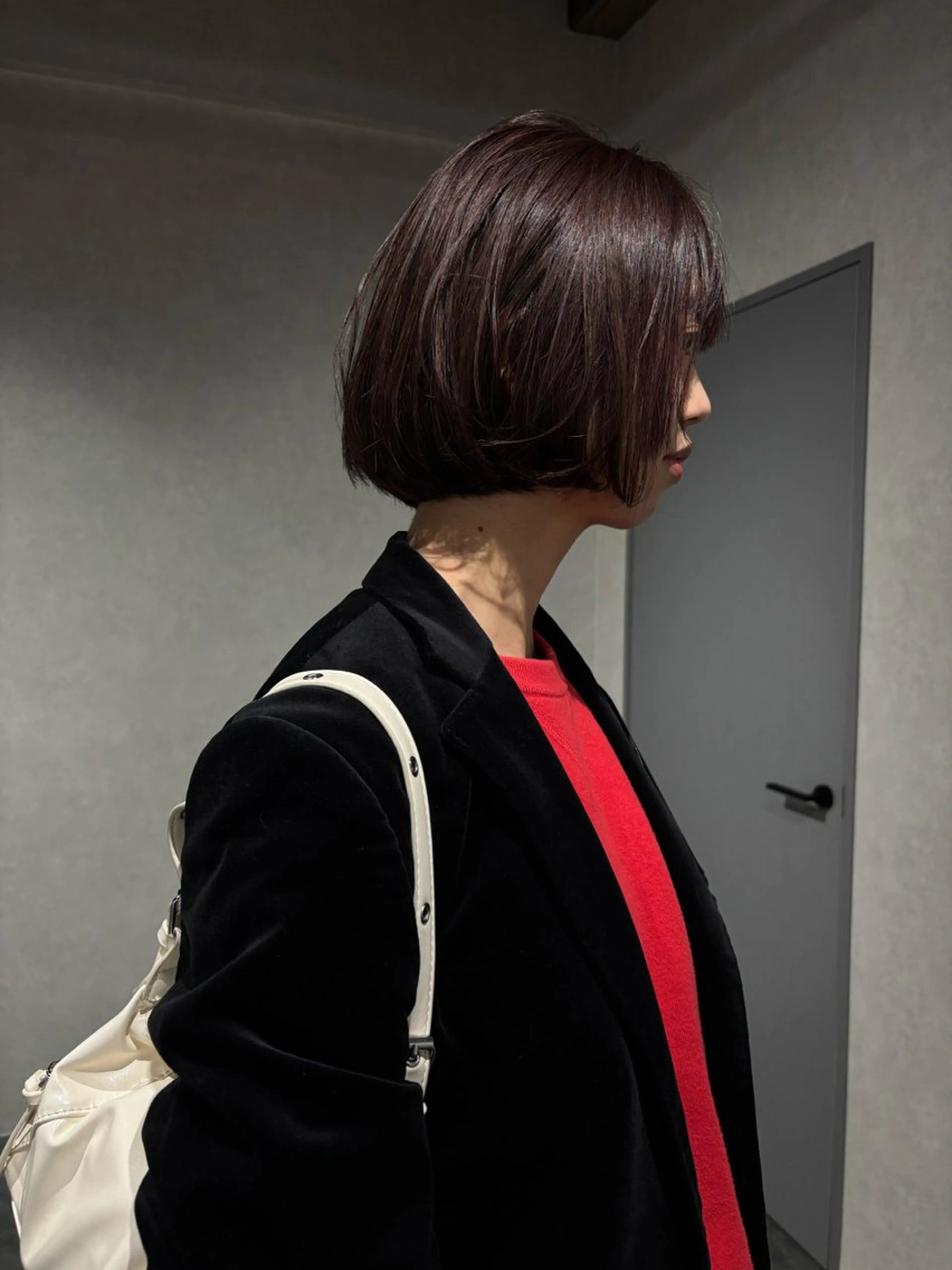 髪質改善カラーの写真