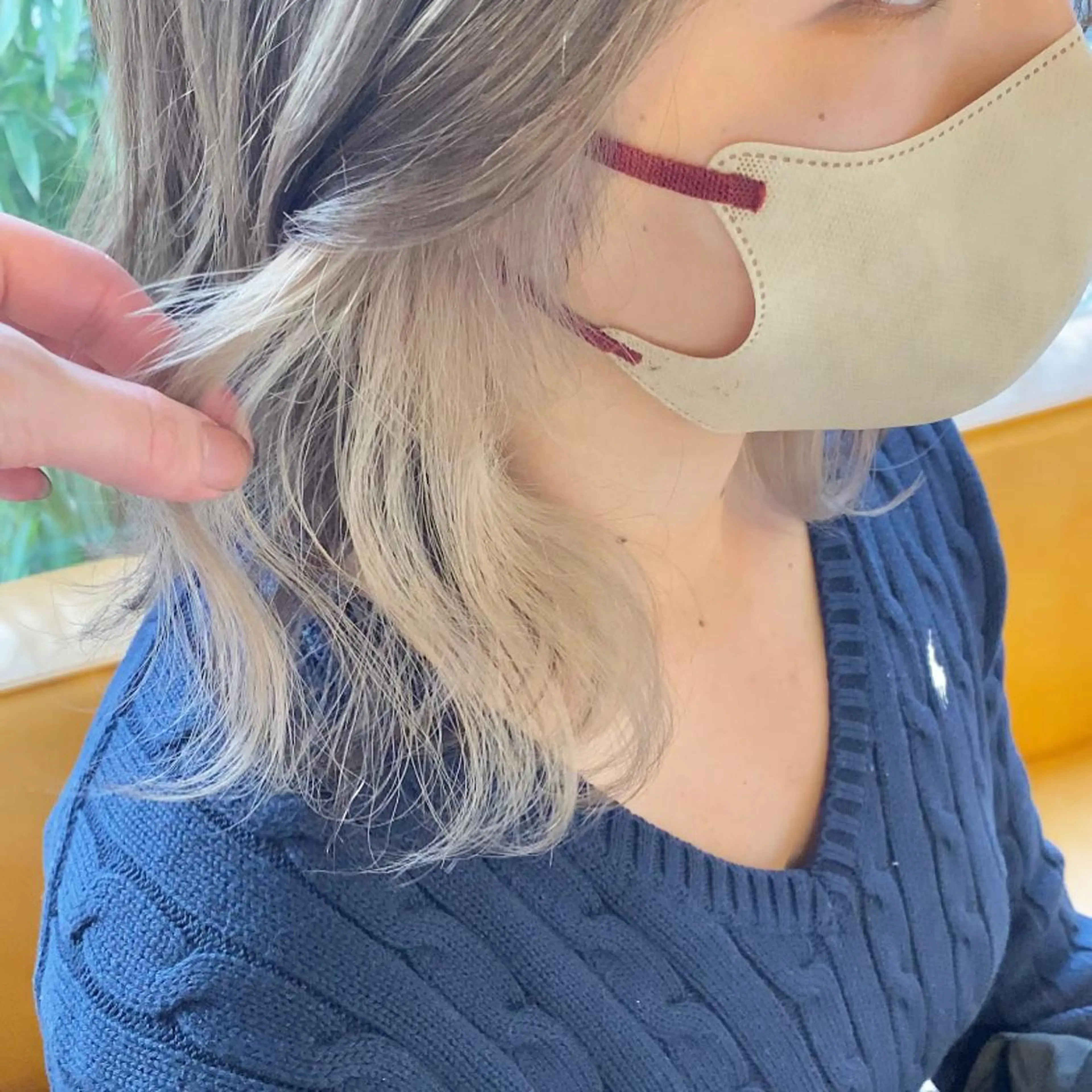 ミディアム カラー 山田勇真 ボブ/縮毛矯正/金山のヘアスタイル