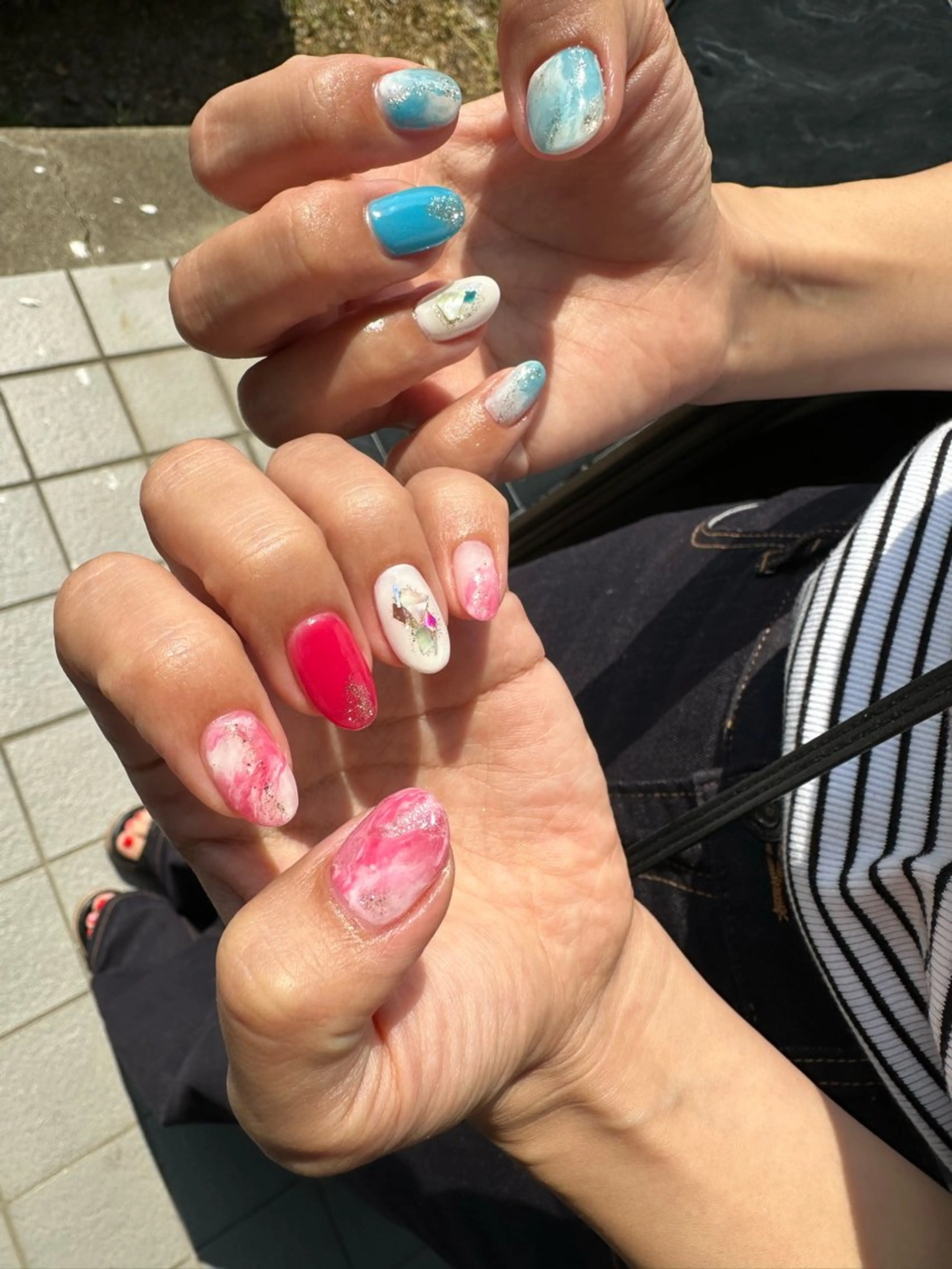 ネイル ハンドネイル 越猪 未来のネイルデザイン