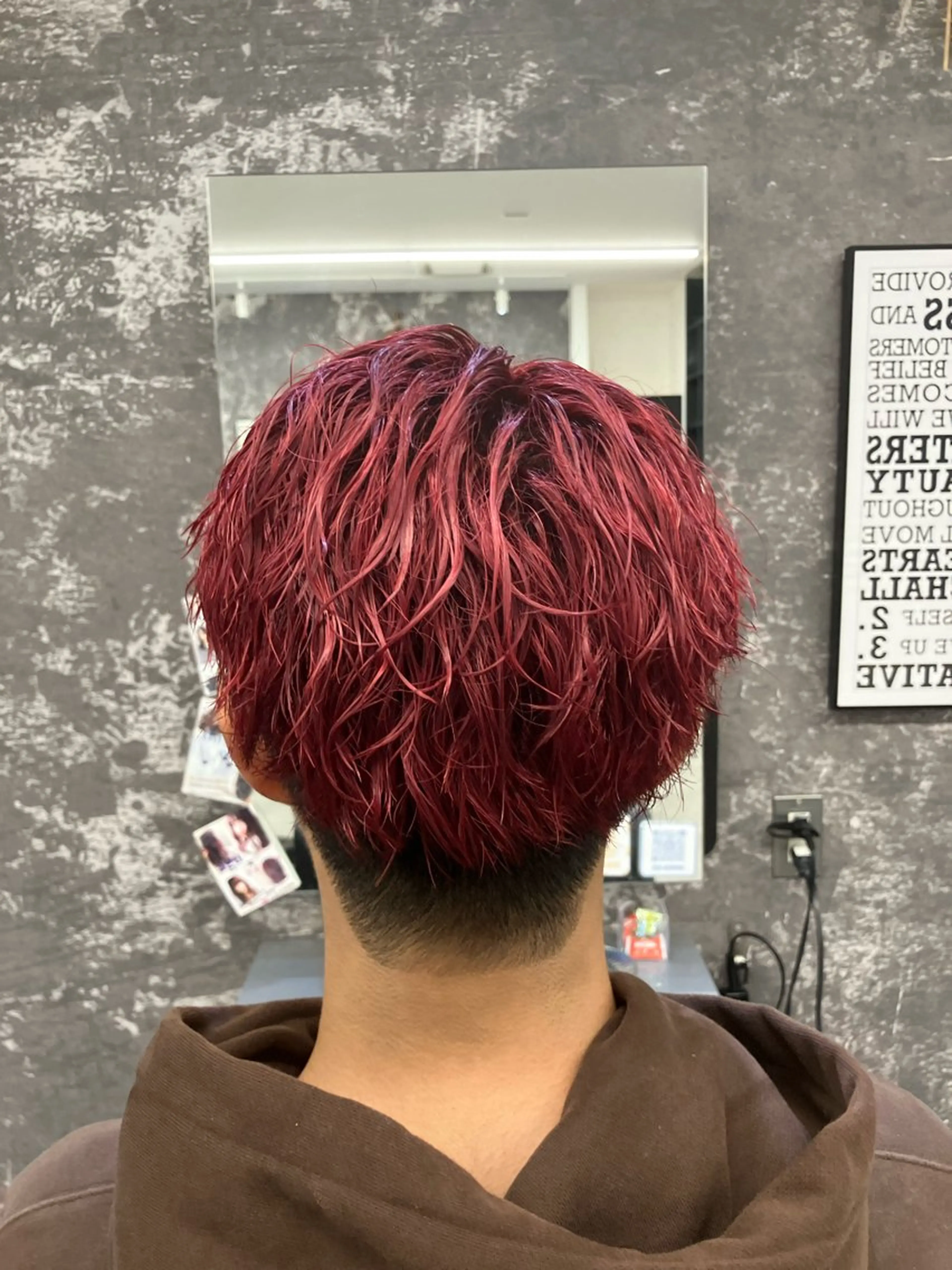 カラー メンズ メンズブリーチ ブリーチ 名取 翔のヘアスタイル