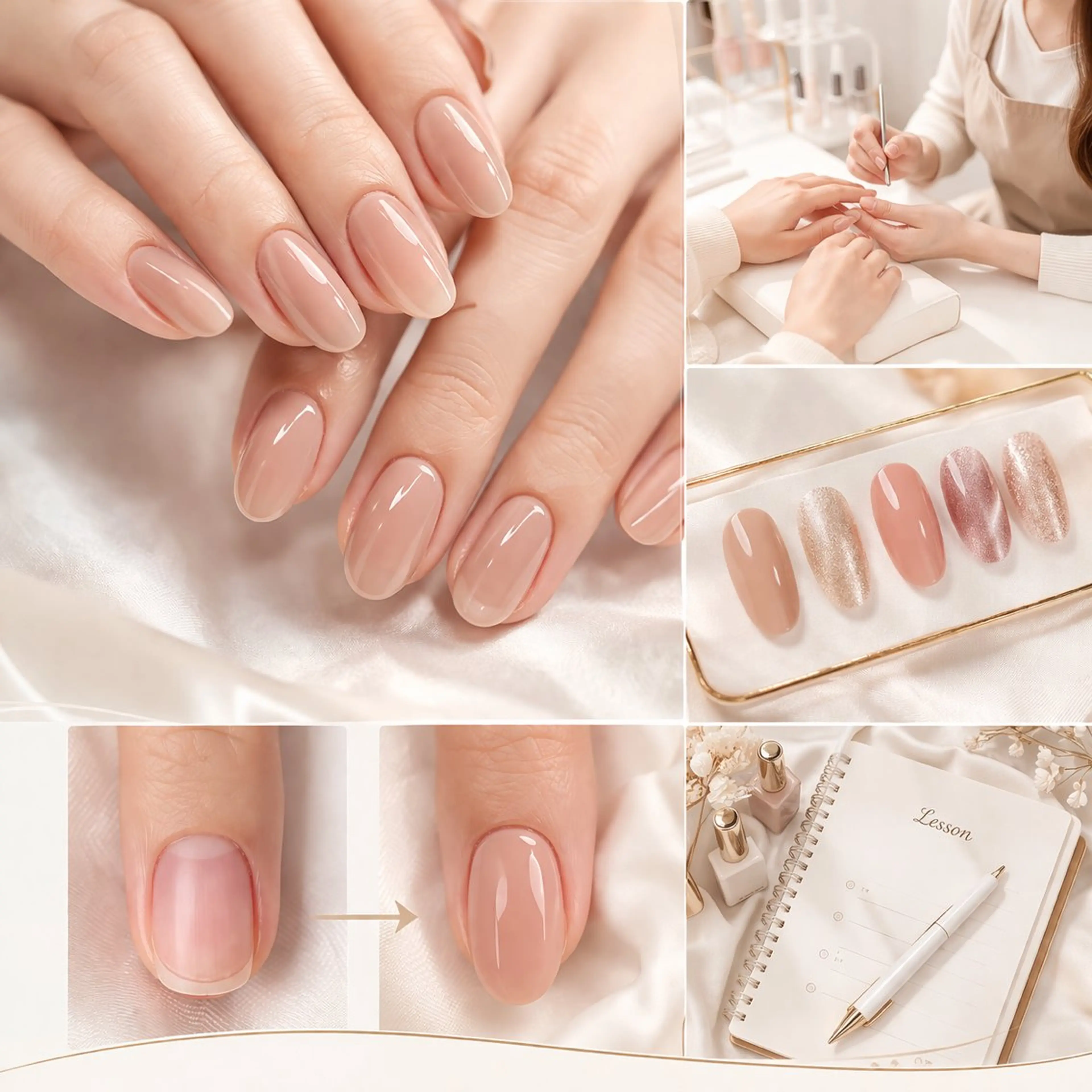 セルフネイルをやってみたい方にもおすすめ✨ゼロからワンカラー✨サロン技術！落ちないネイル💅の写真