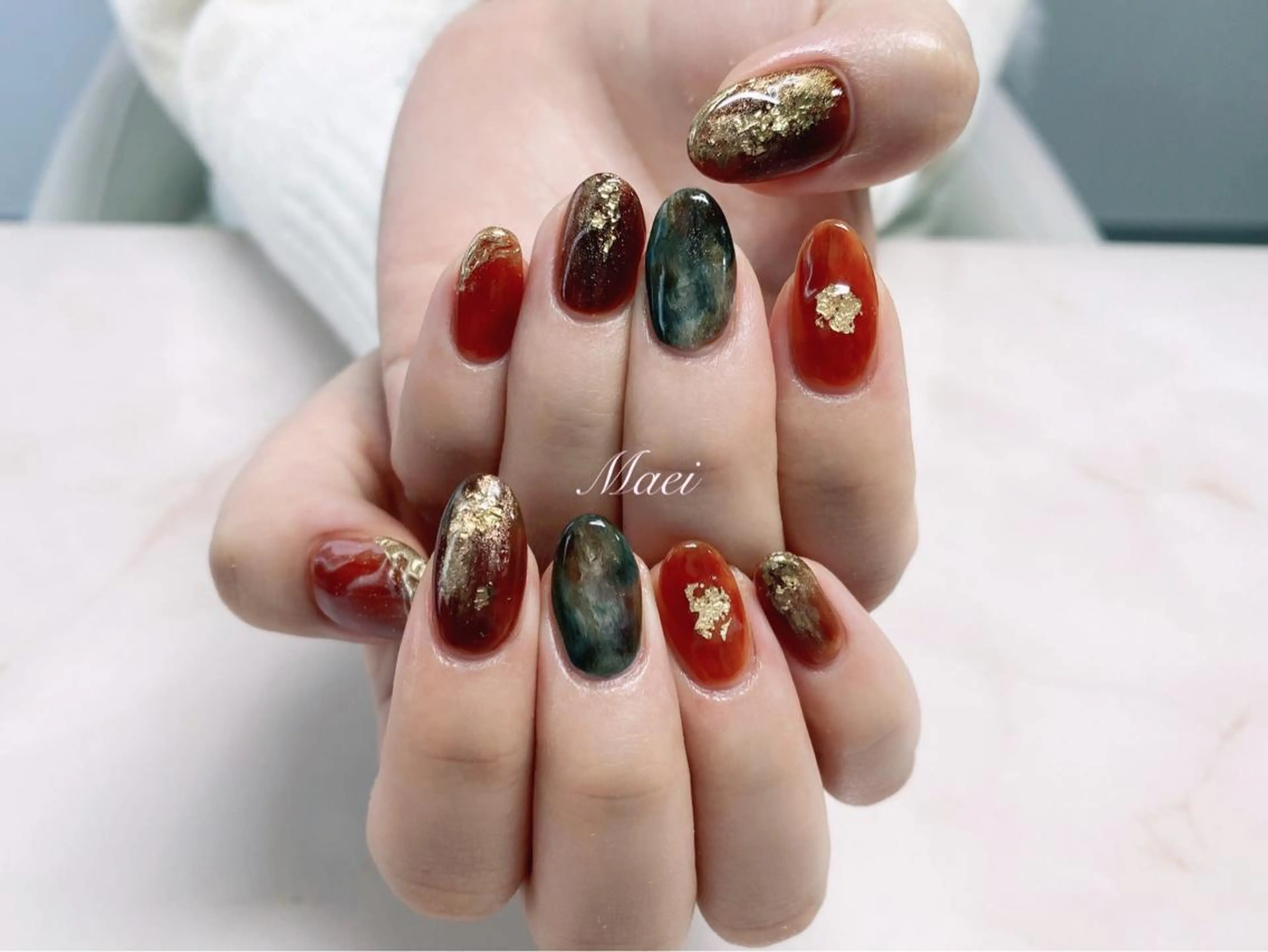 ネイル ハンドネイル ハンドケア NIMO ネイルサロンのネイルデザイン