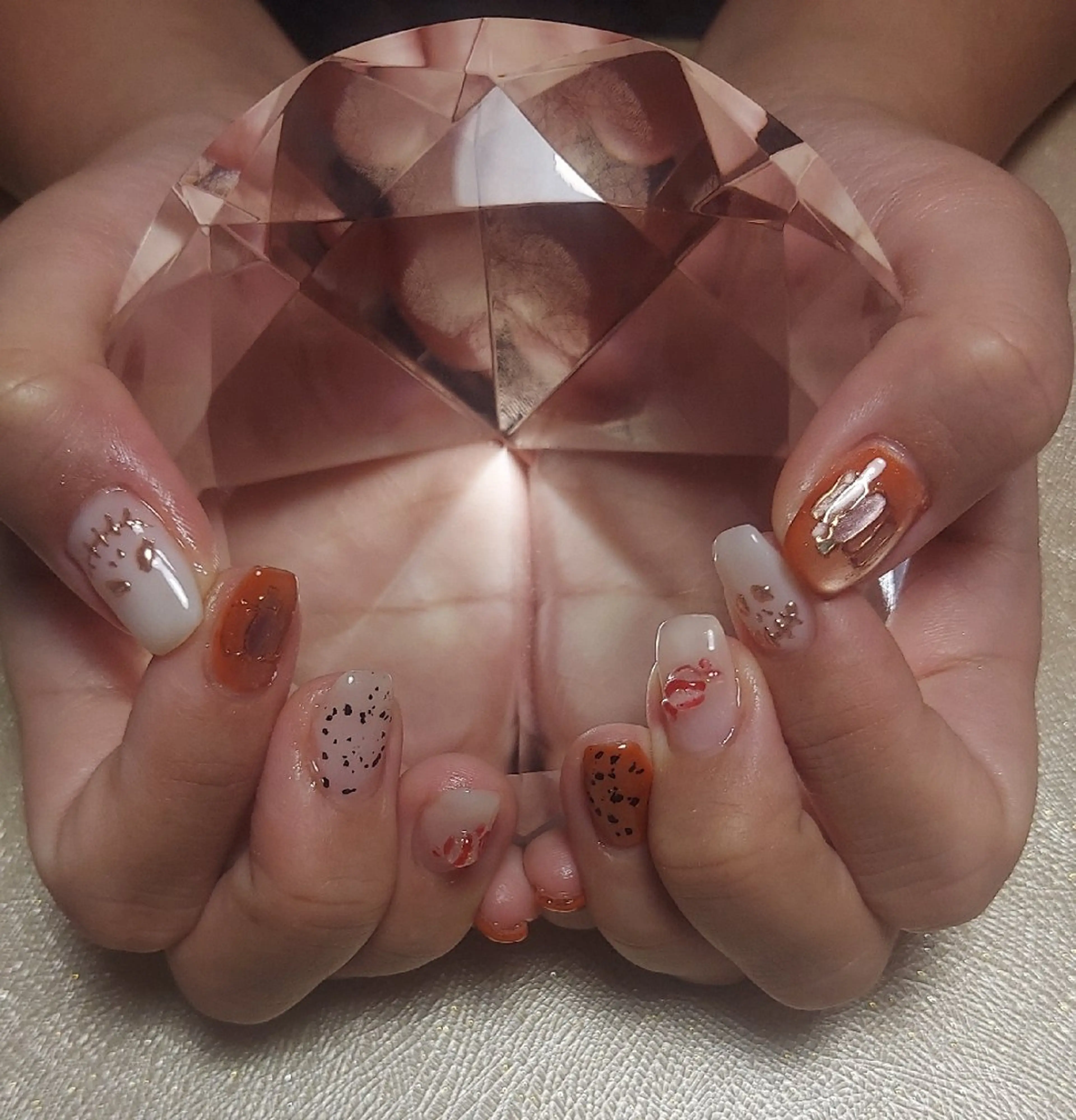 ネイル ハロウィン とりごえ さおりのネイルデザイン