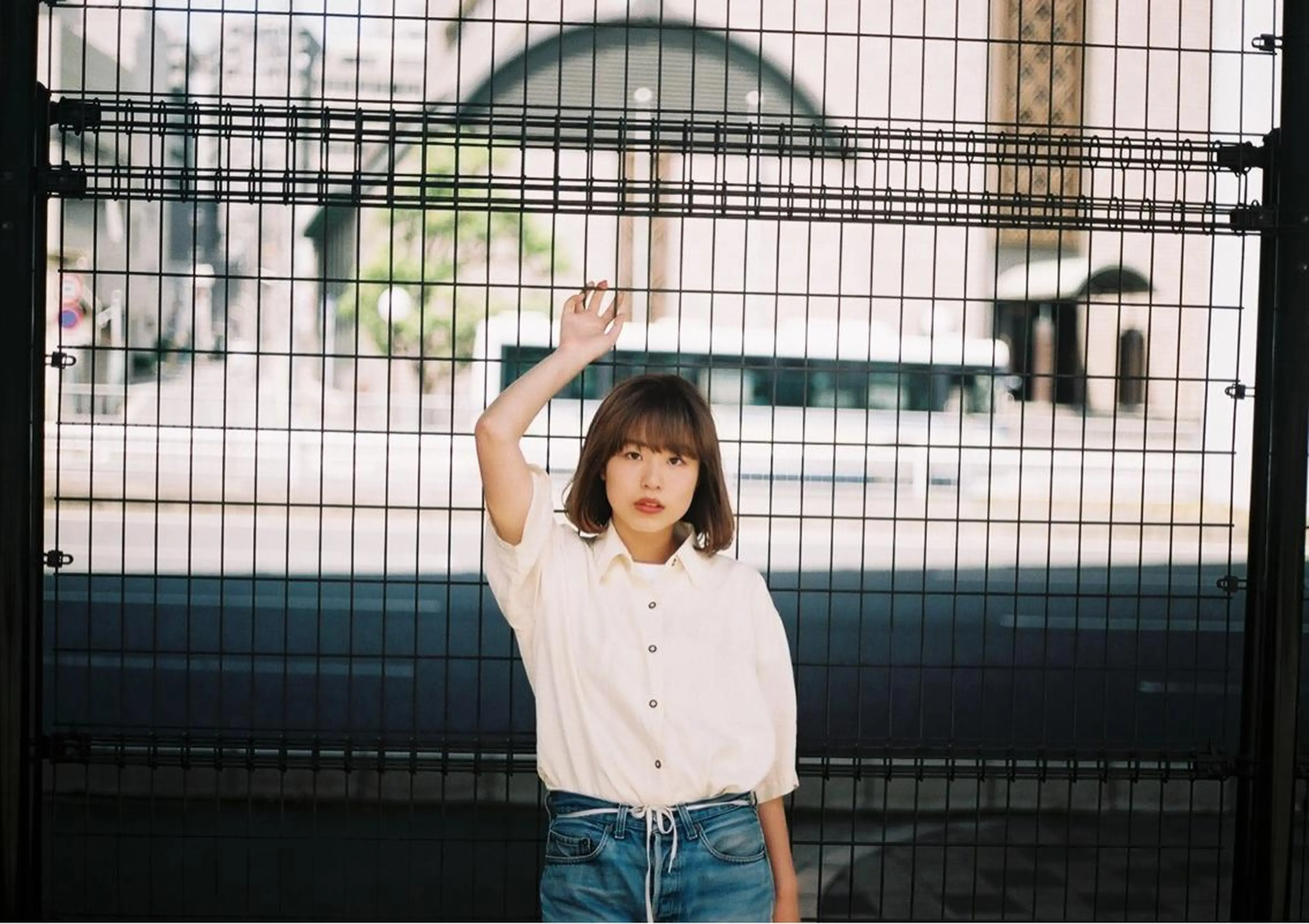 ミディアム 鈴木 崇弘のヘアスタイル