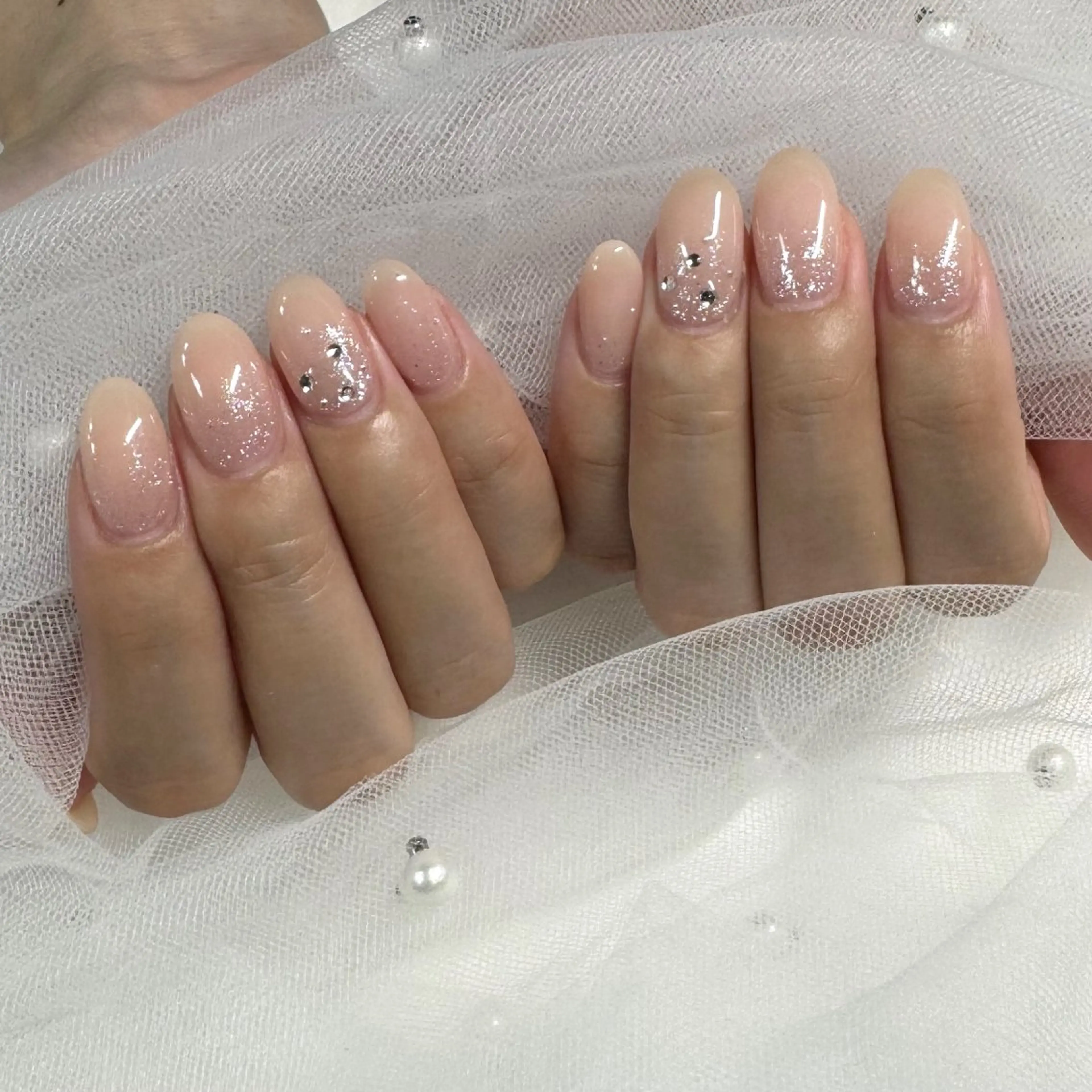 ネイル ジェルネイル シンプルネイル 東 千夏のネイルデザイン