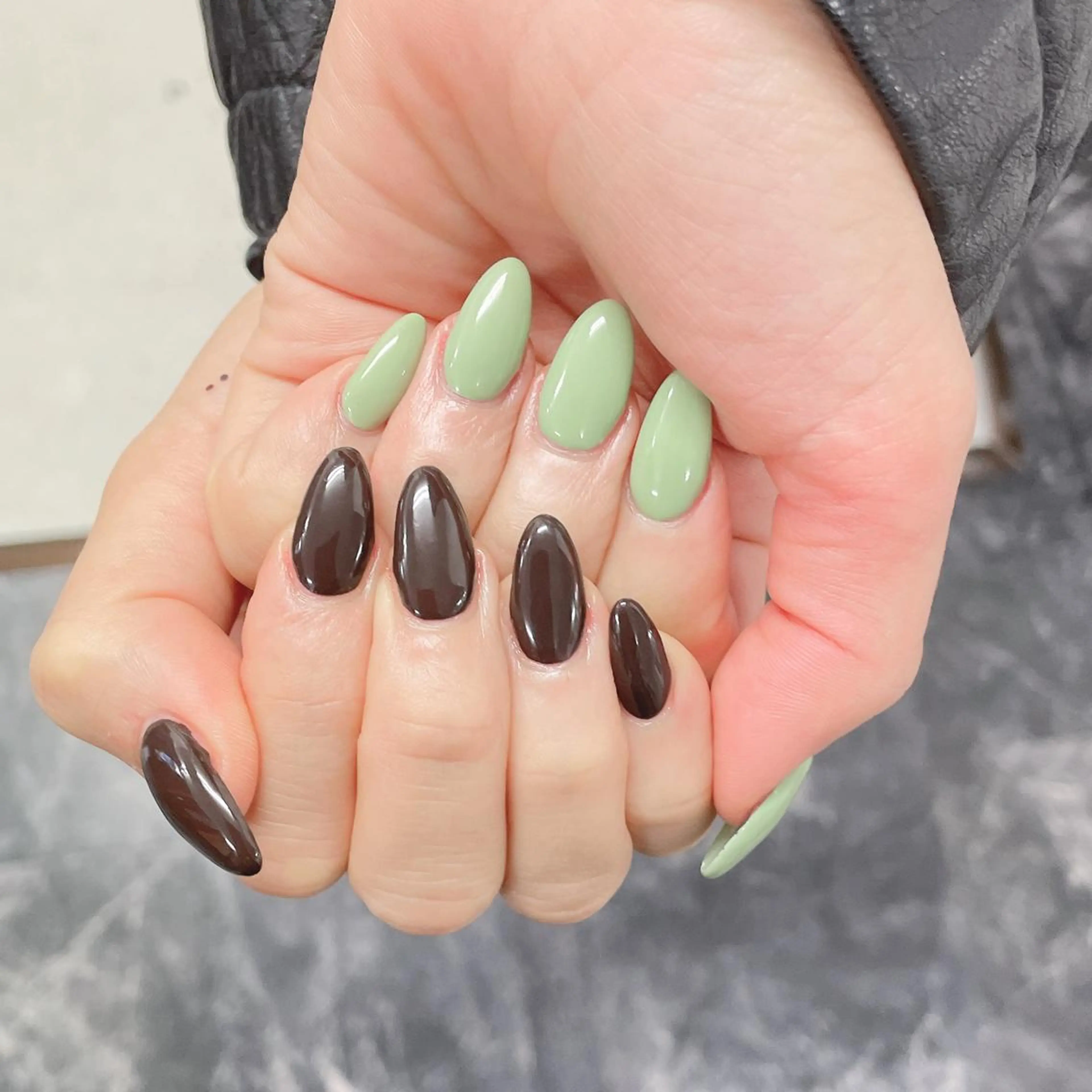 セミロング ネイル ハンドネイル ハンドケア 💎ビューティサロン 湘南　RIRAN💎のネイルデザイン