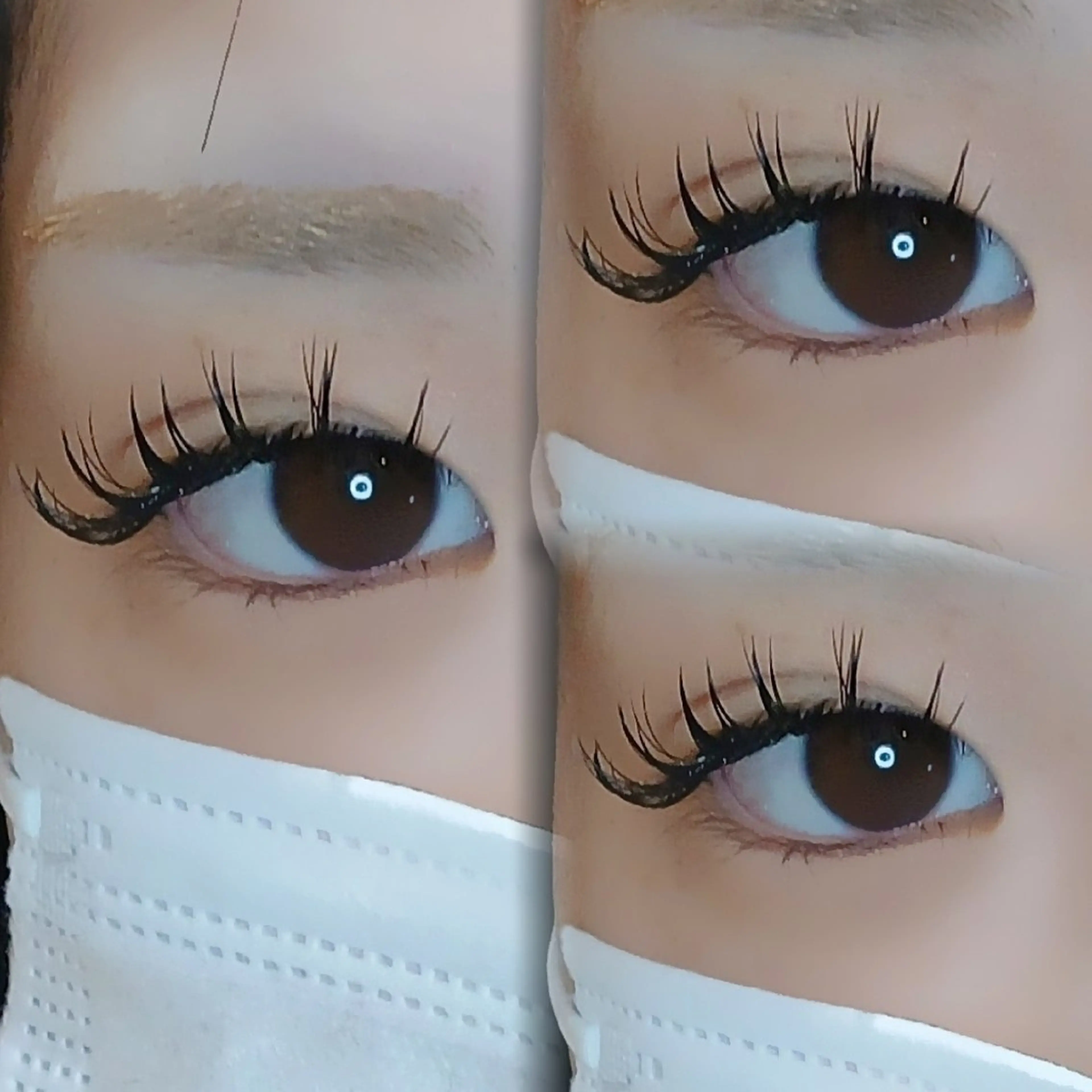 マツエク・マツパ AIRA 🤍のマツエク・マツパデザイン