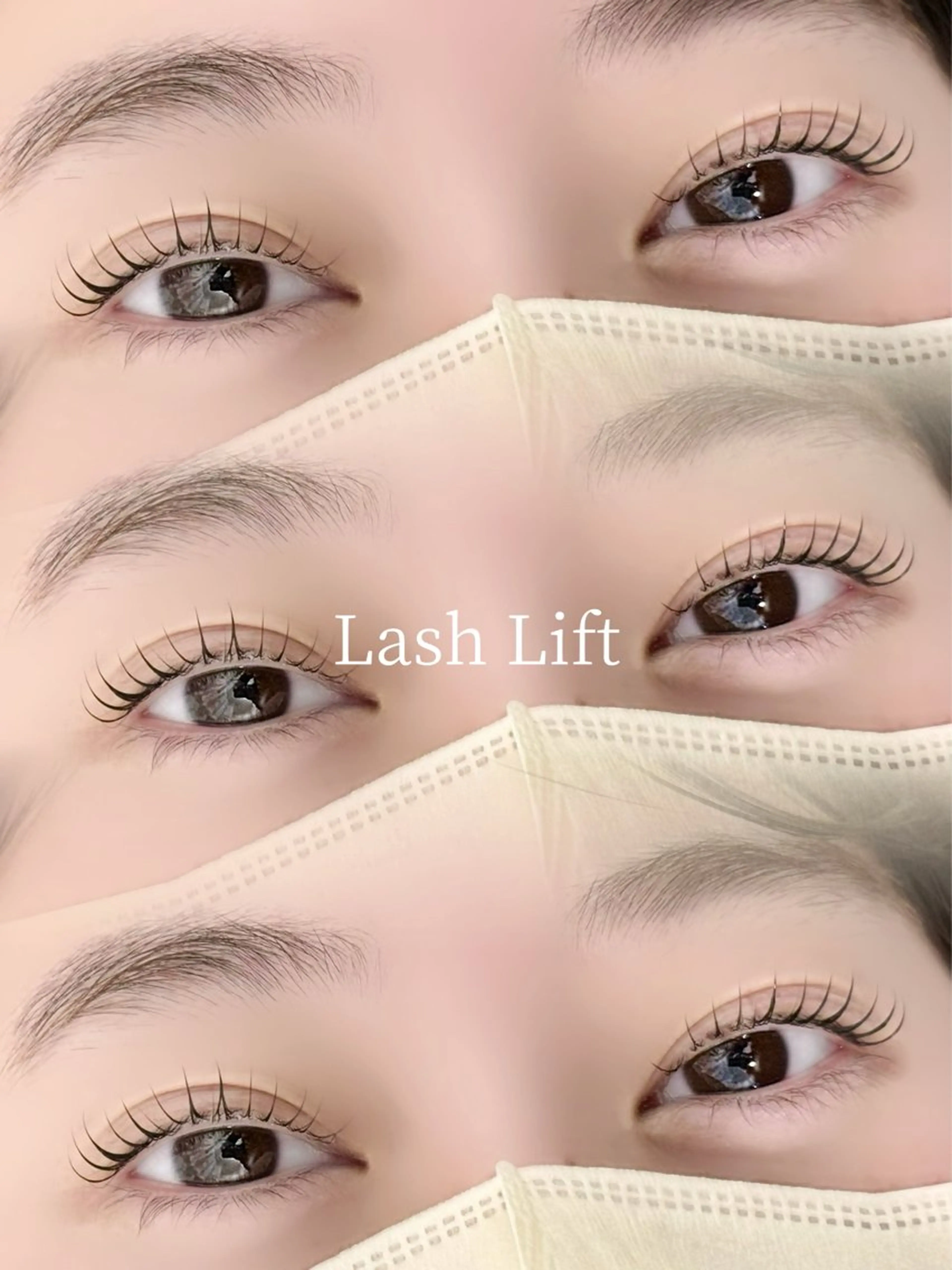 マツエク・マツパ パリジェンヌラッシュリフト まつげパーマ 一重×まつ毛パーマ マツパ beauty salon ému所属・山﨑 優衣のマツエク・マツパデザイン