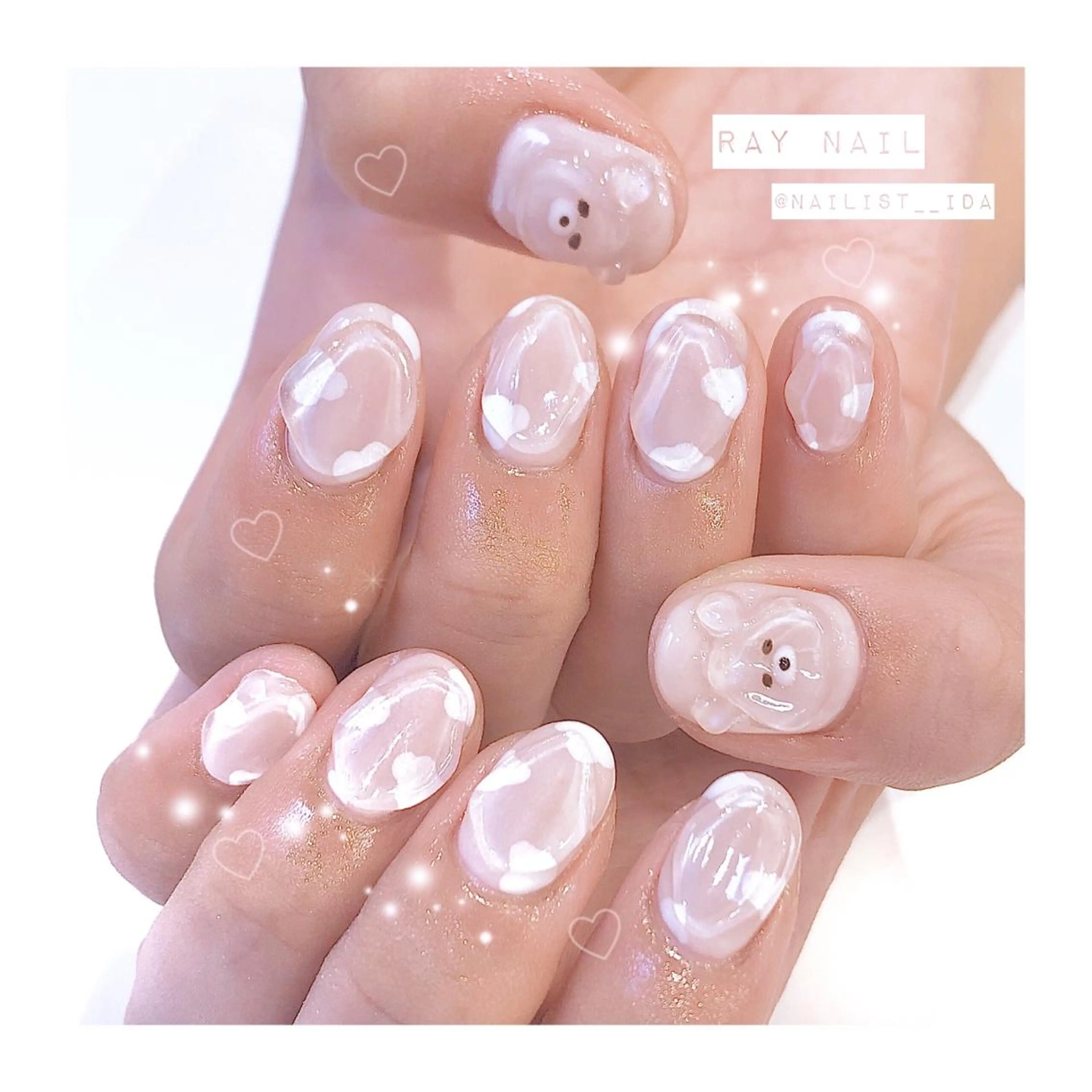 ネイル Arowa 伊田のネイルデザイン