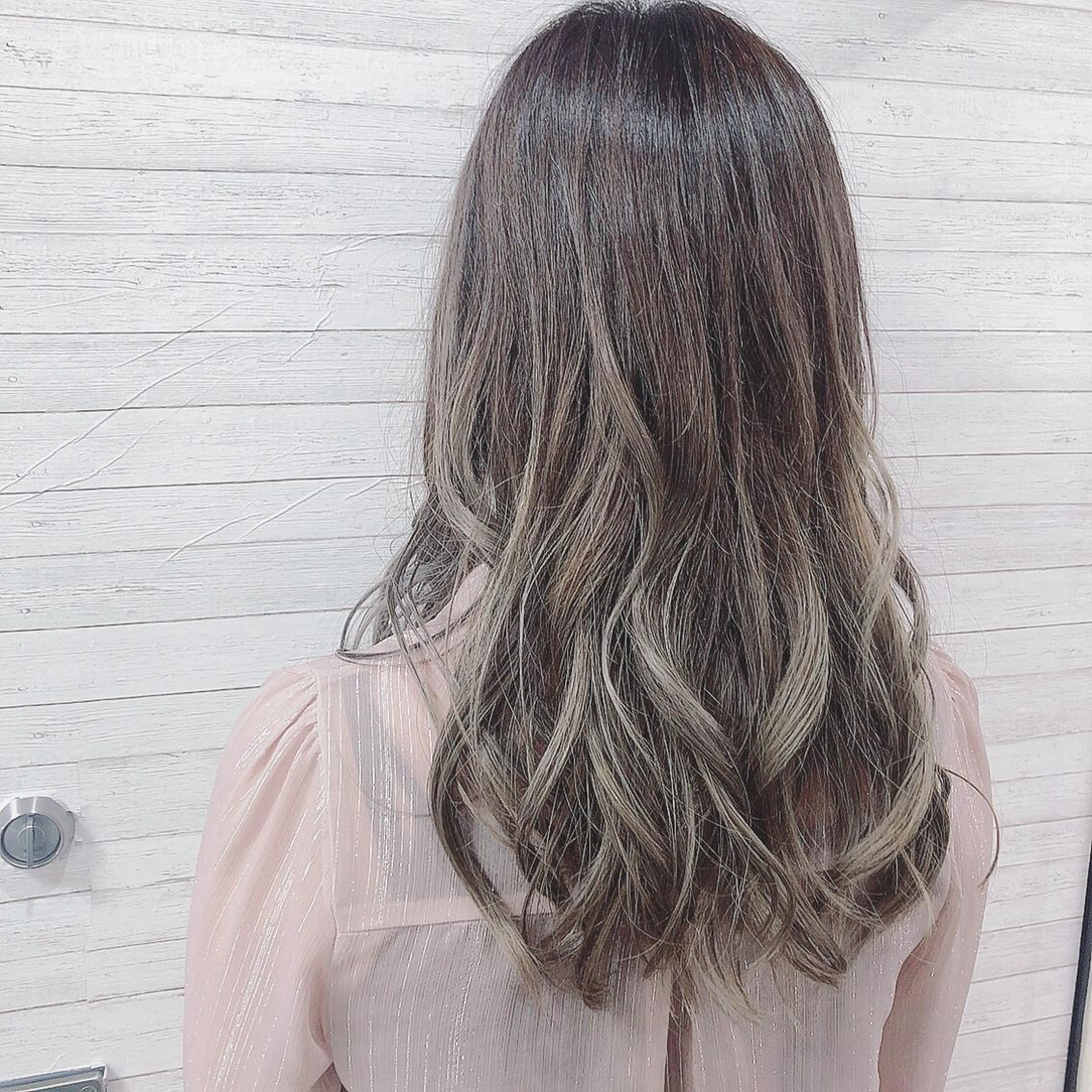 セミロング 透明感カラー💖 Stylist佐藤澪のマツエク・マツパデザイン