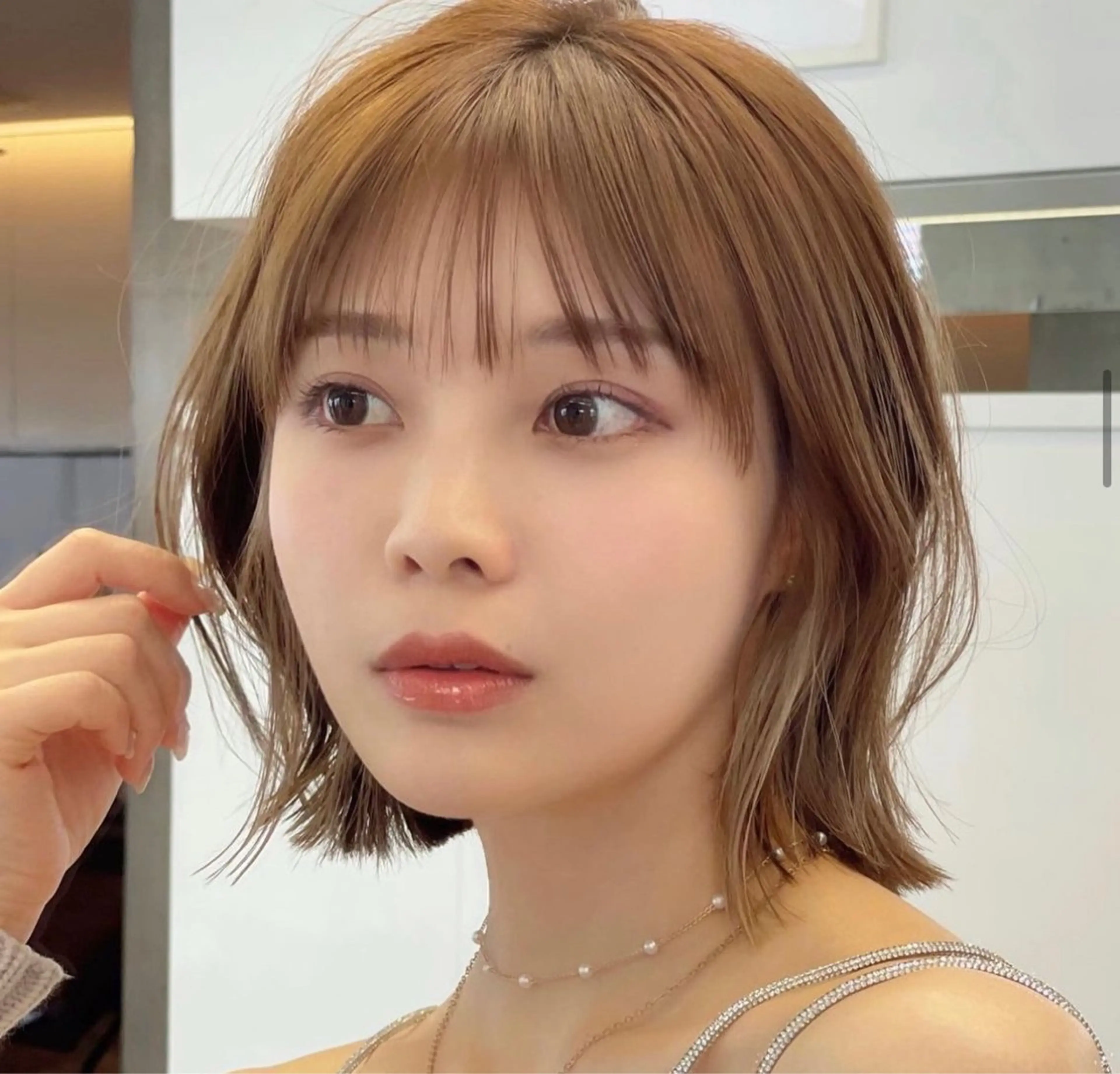 ショート カット ヘアカラー 似合わせカット⚪︎ /フェイスレイヤーのヘアスタイル