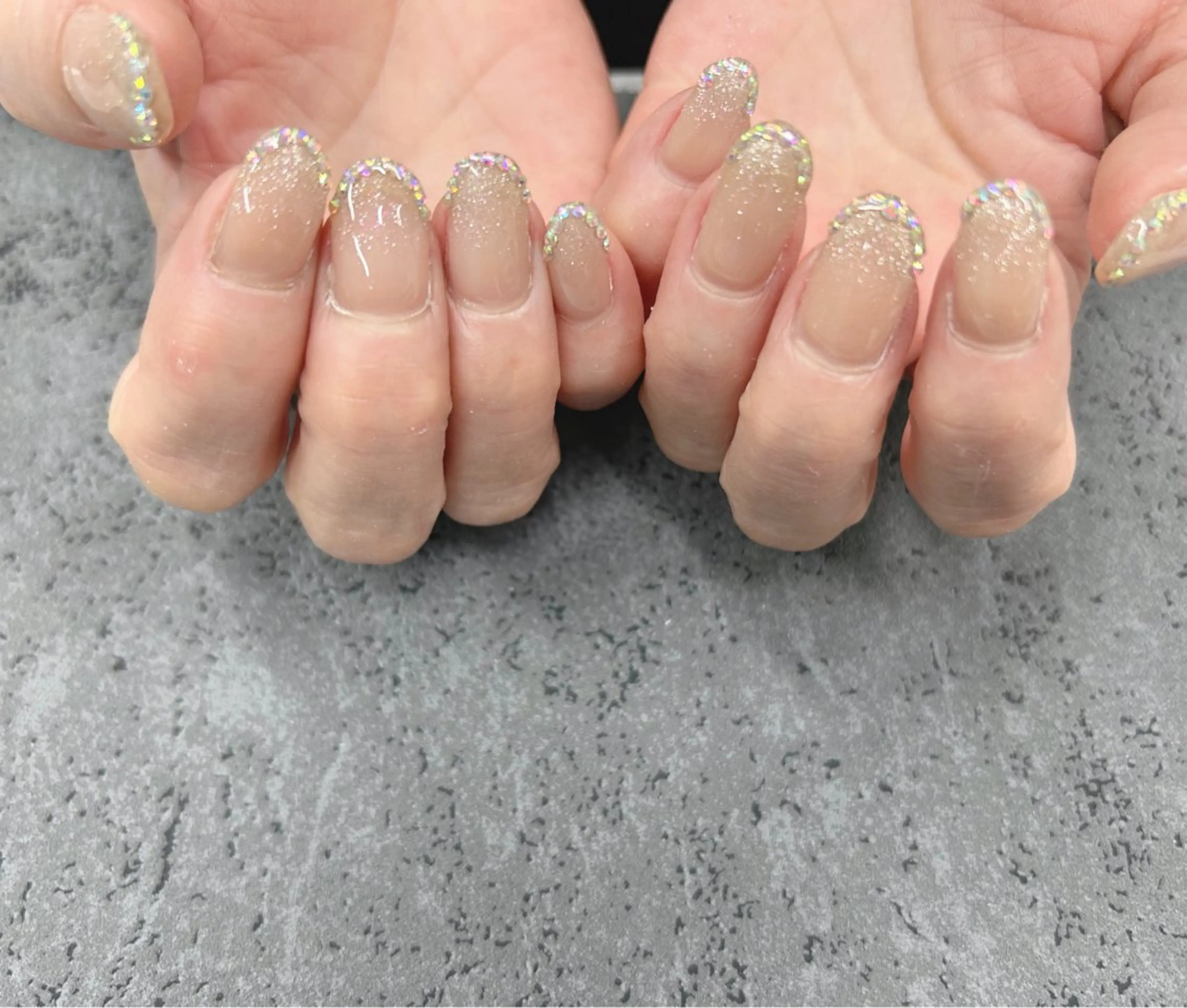 ネイル ストーンネイル ハンドネイル Nail Salon agré所属・agré ネイルサロン　アグレのネイルデザイン