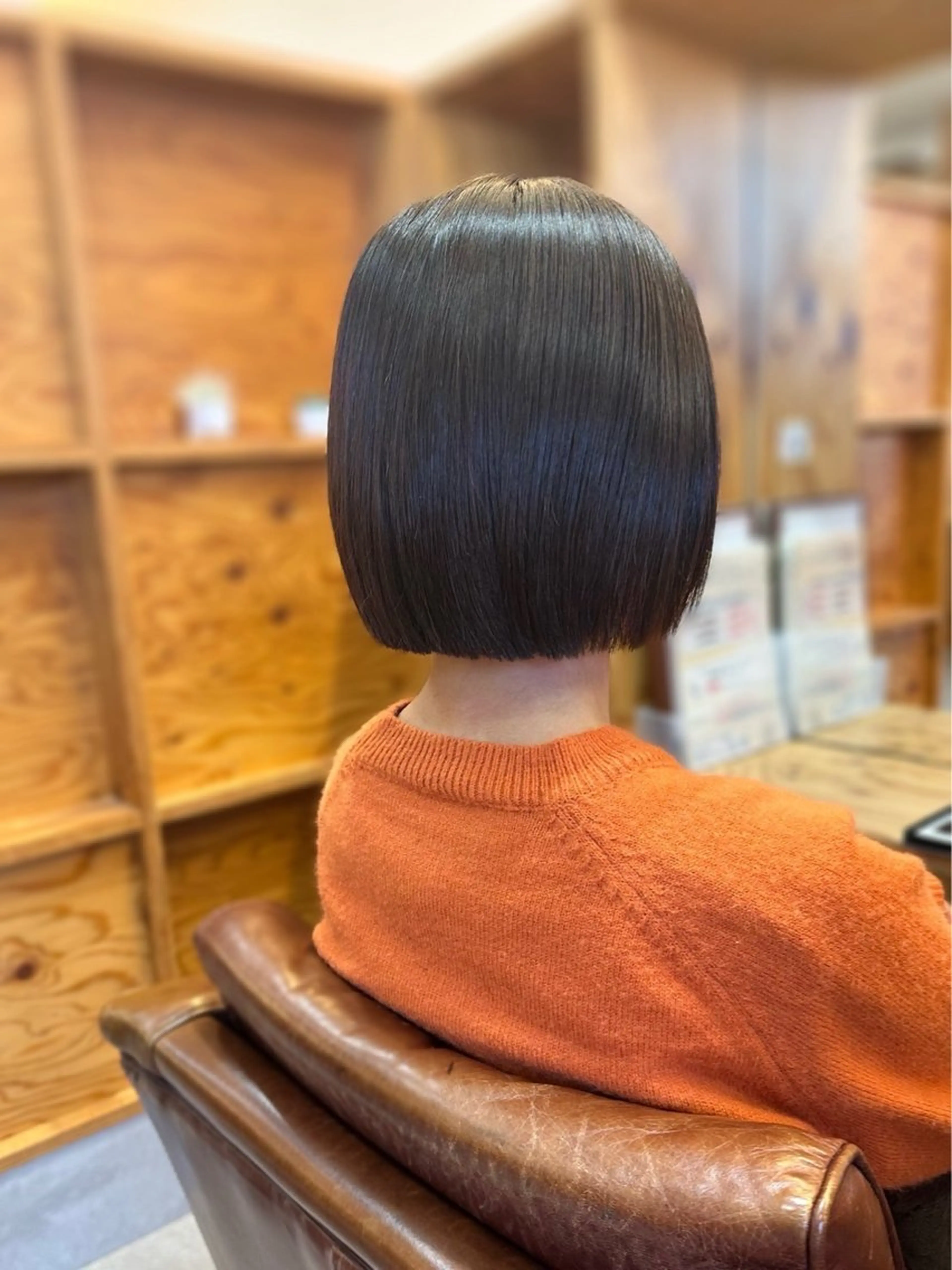 レディース ボブ （段なし、シャンプー＆ブロー込）の写真