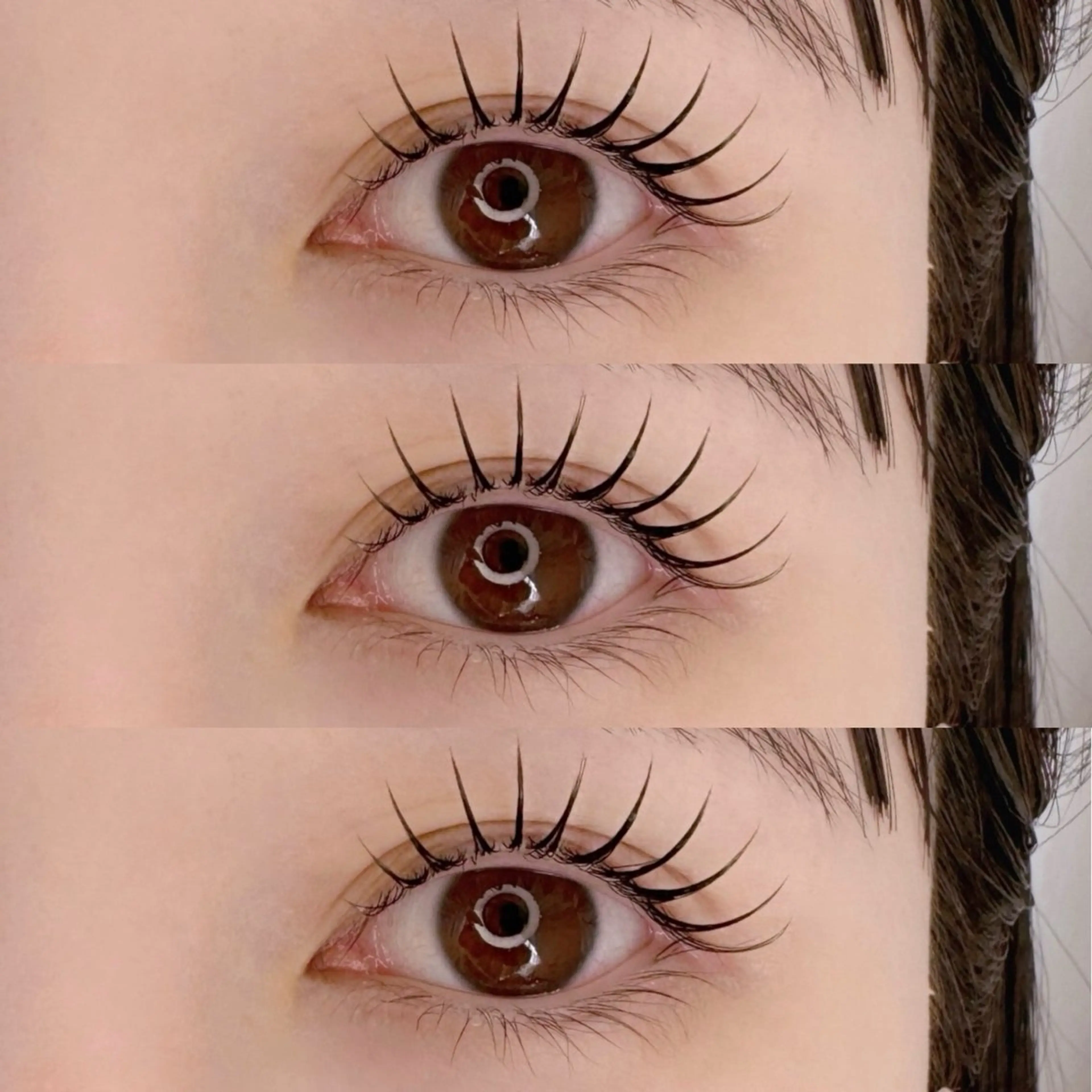 【人気No.1】⑅⃛ まつげパーマ ⑅⃛ 美容液＋コーティング束感仕上げ🐇¥6500の写真