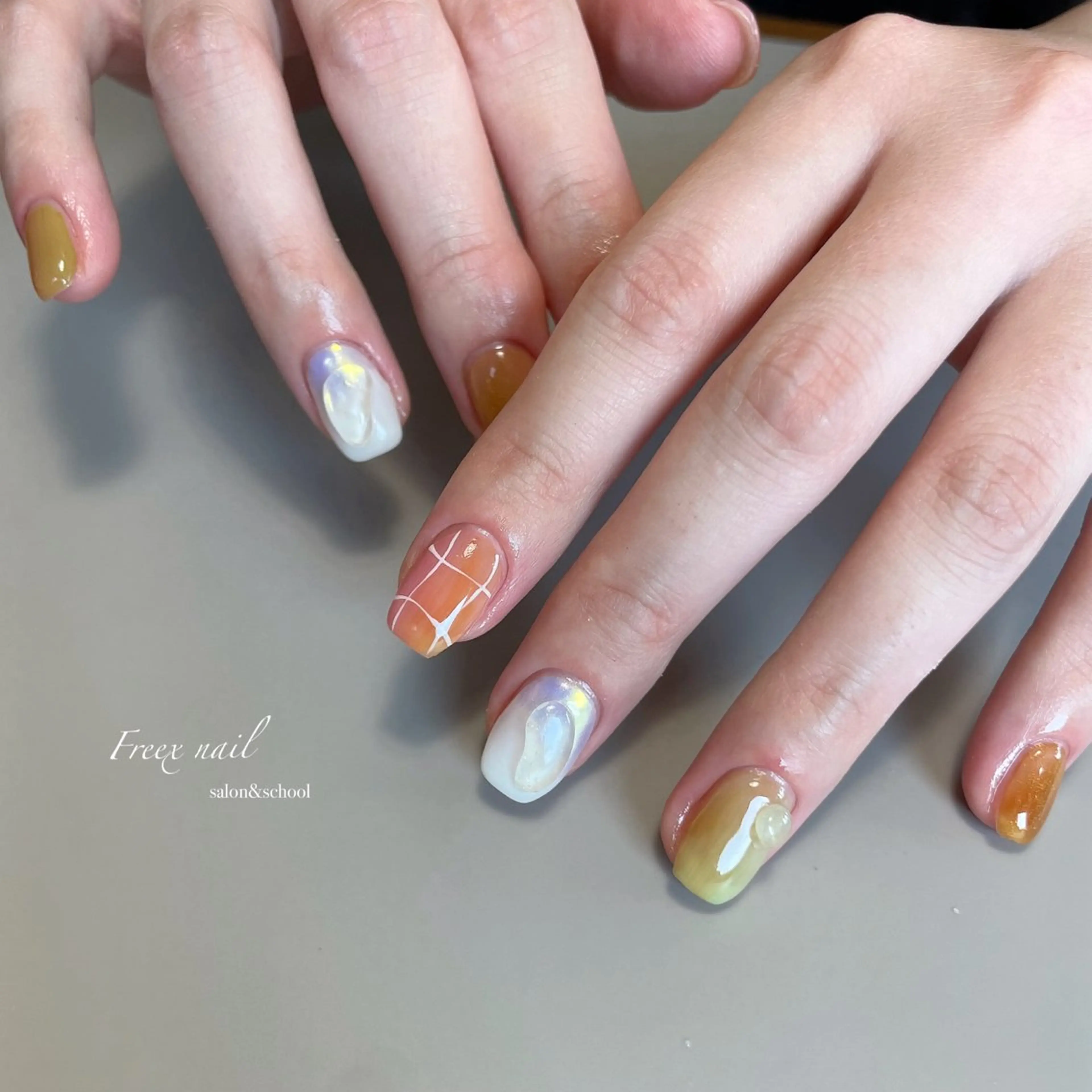ネイル ハンドネイル フットネイル Freex nail所属・freex nail /ニュアンス/個性派のネイルデザイン