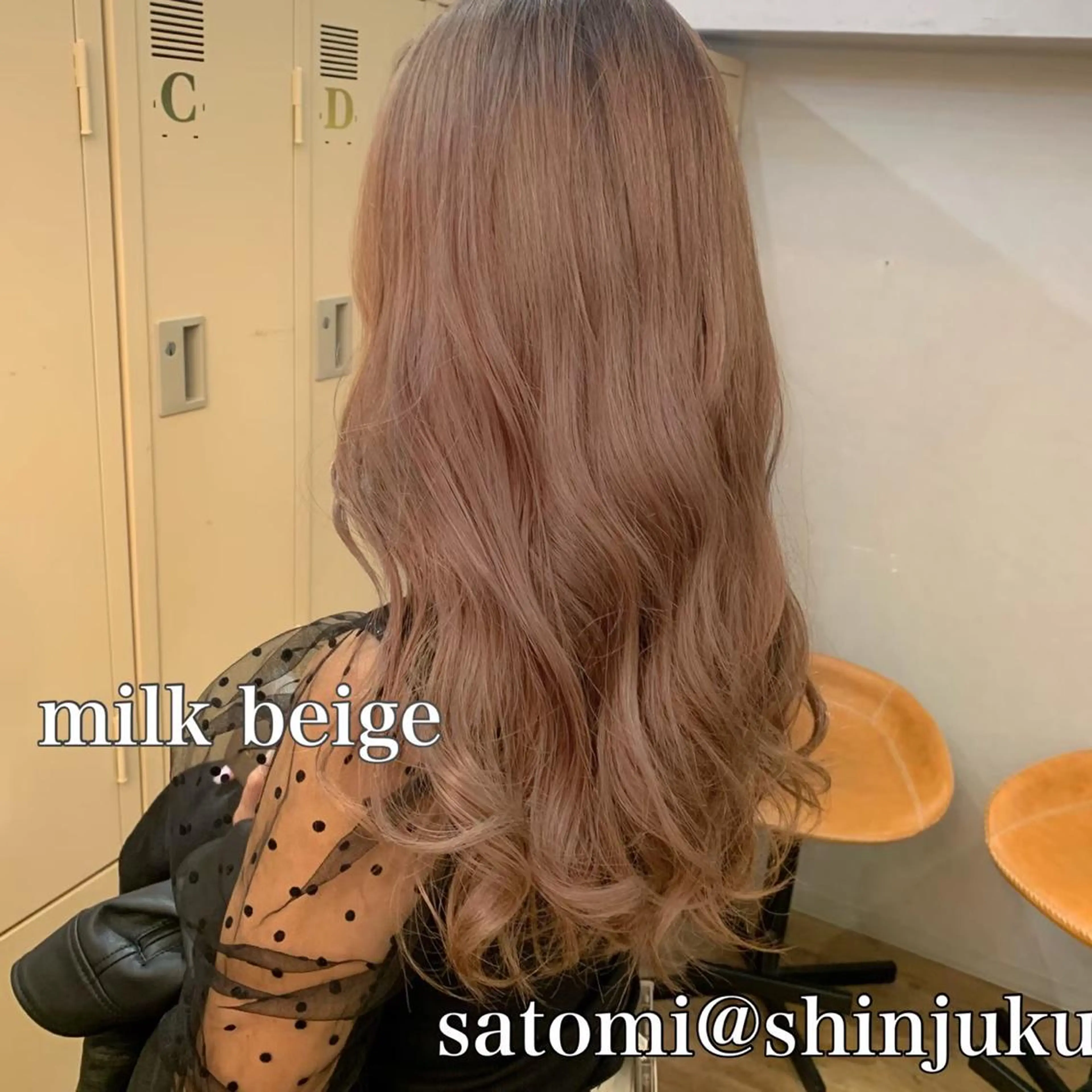 ロング カラー パーマ ヘアアレンジ メンズ ヘアカラー ワット 原宿のヘアスタイル