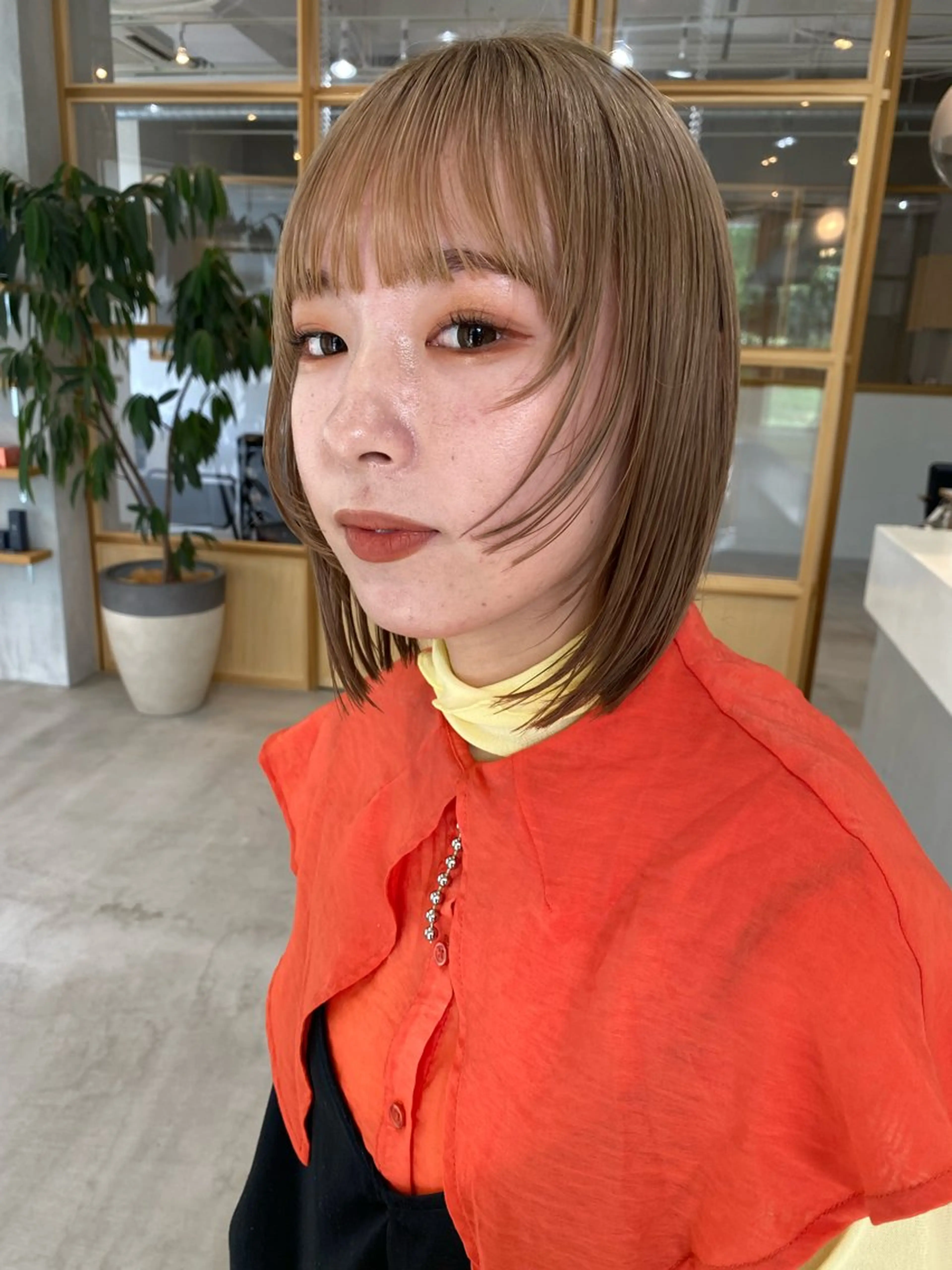 ミディアム 🌼FERIA梅田 shiho🌼のヘアスタイル