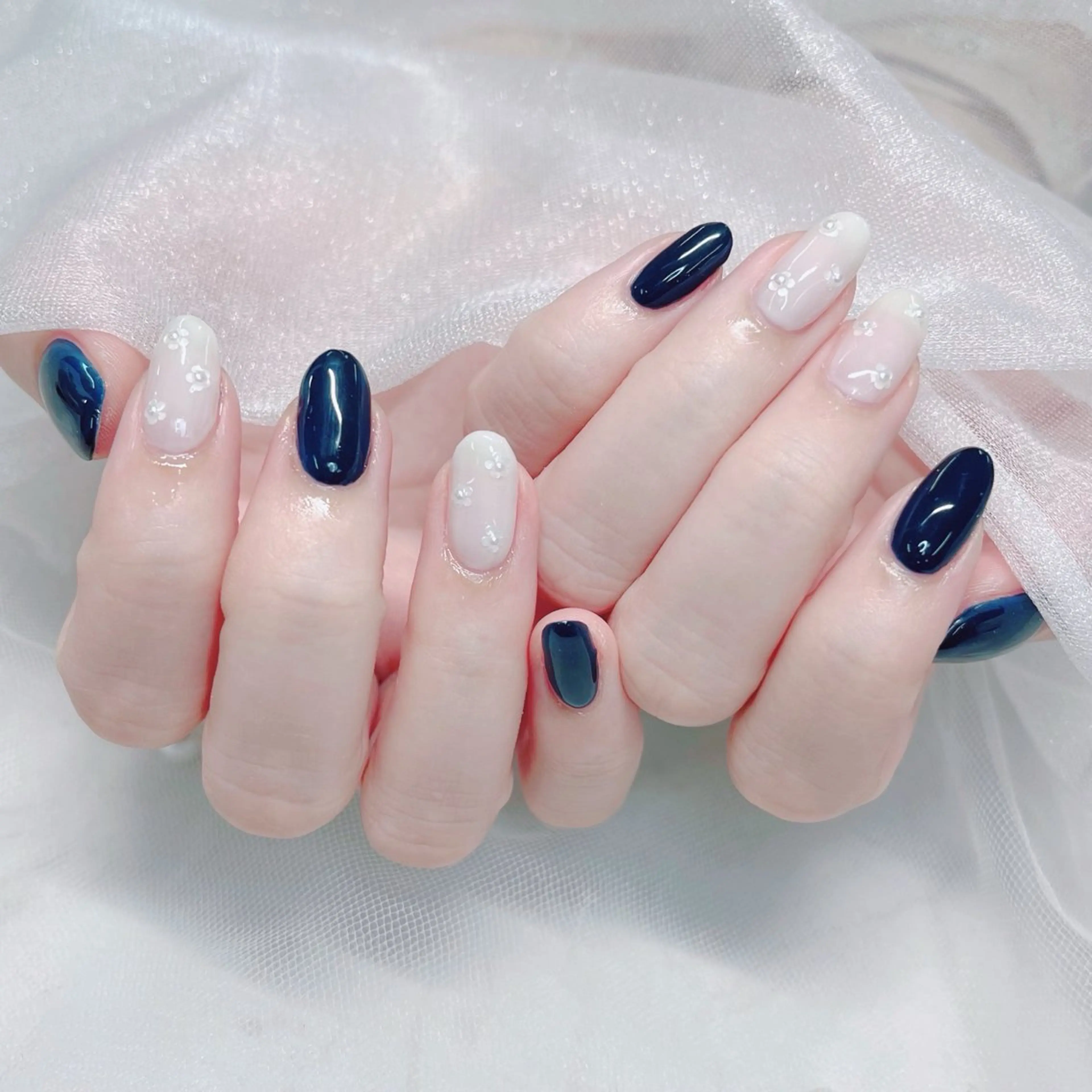 ネイル アートネイル ハンドネイル pomy nail 新宿店所属・otomi 🌼*･のネイルデザイン