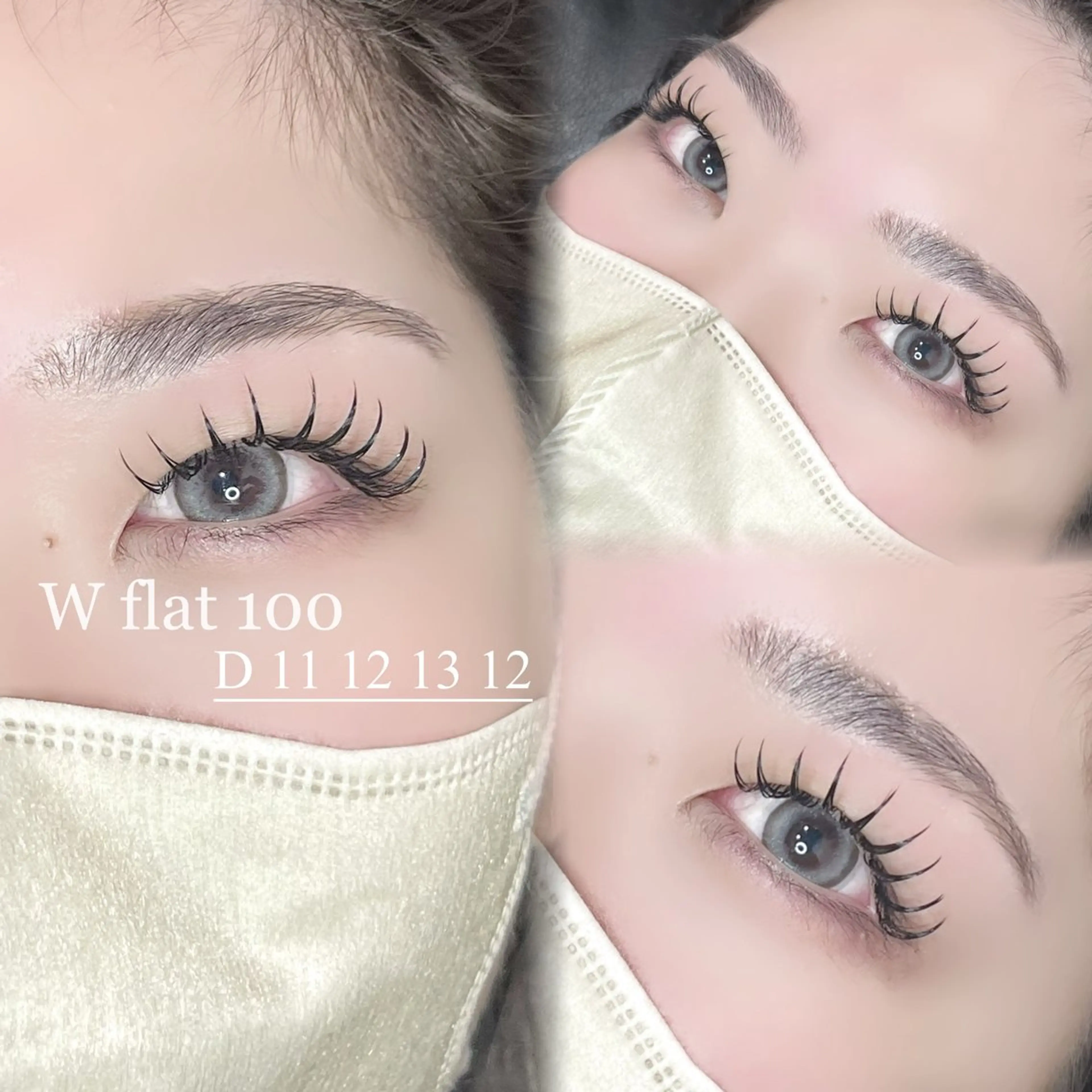 【 Wフラット100束 前日当日限定 格安クーポン🌙】オフ＋コーティング込み🫧の写真