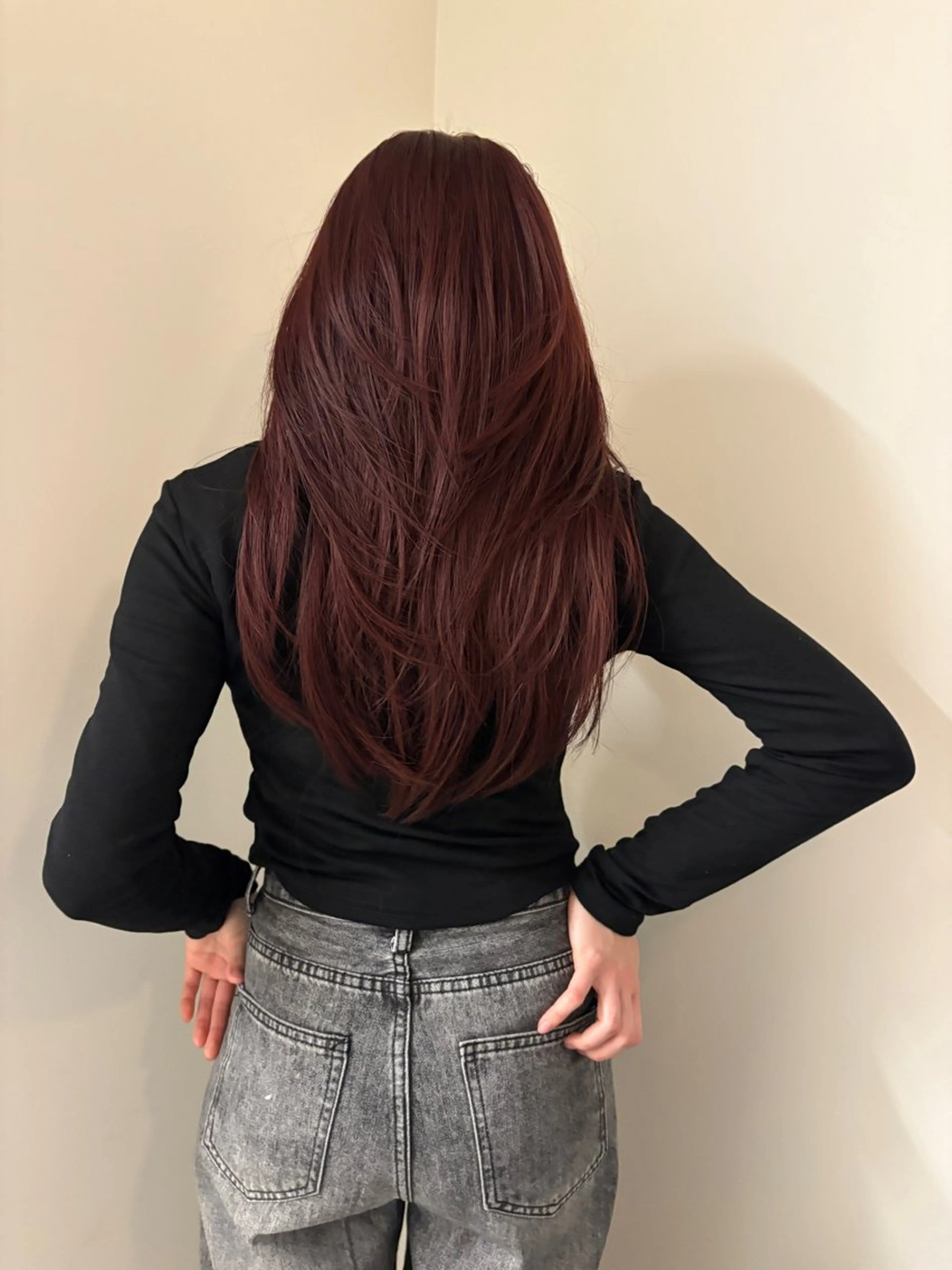 ロング カラー カット ヘアカラー トリートメント tonari所属・ブリーチモデル/ カットモデル/Riaのヘアスタイル