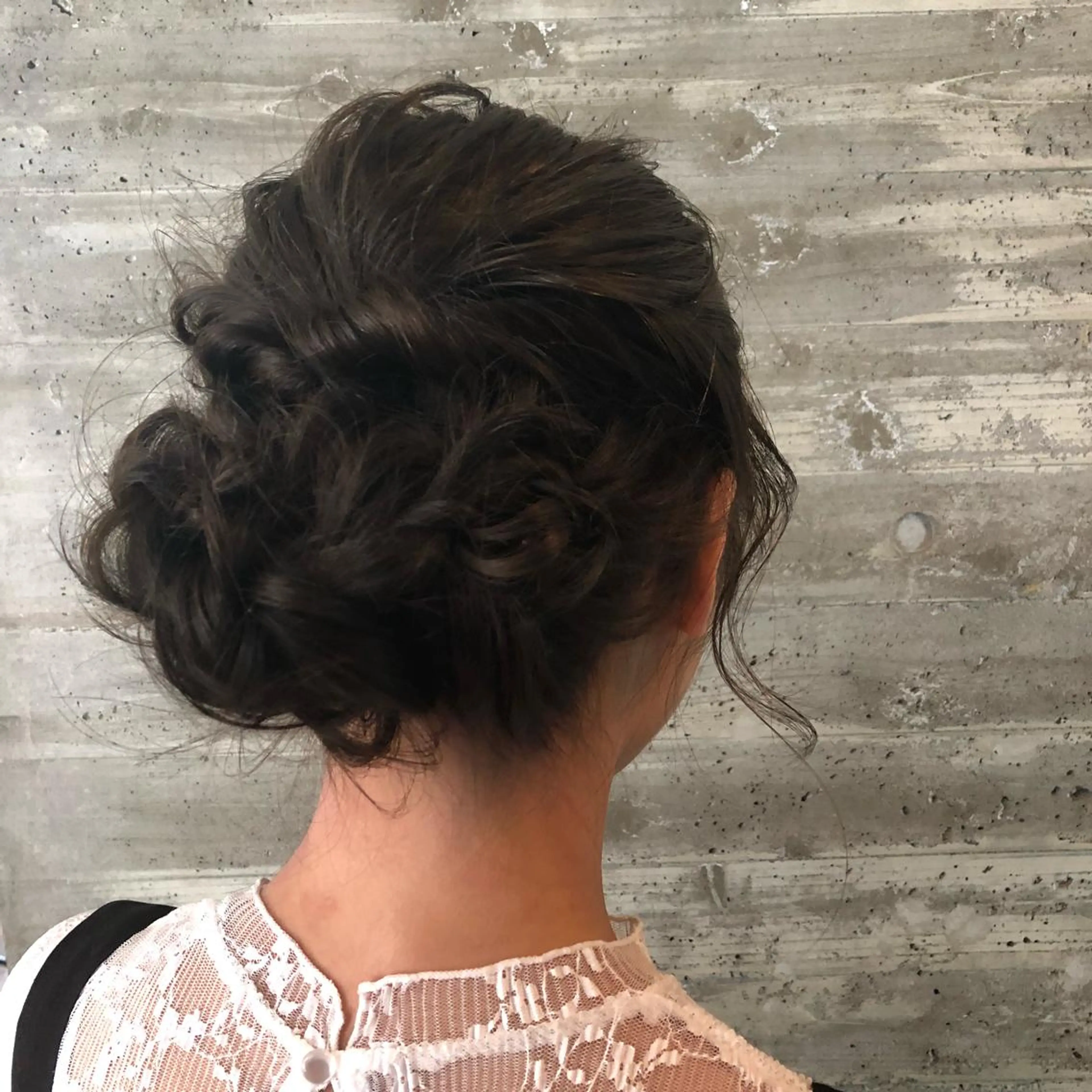 ミディアム カラー パーマ ヘアアレンジ 結婚式・ブライダル apish aoyama所属・武 愛子の眉毛・アイブロウイメージ