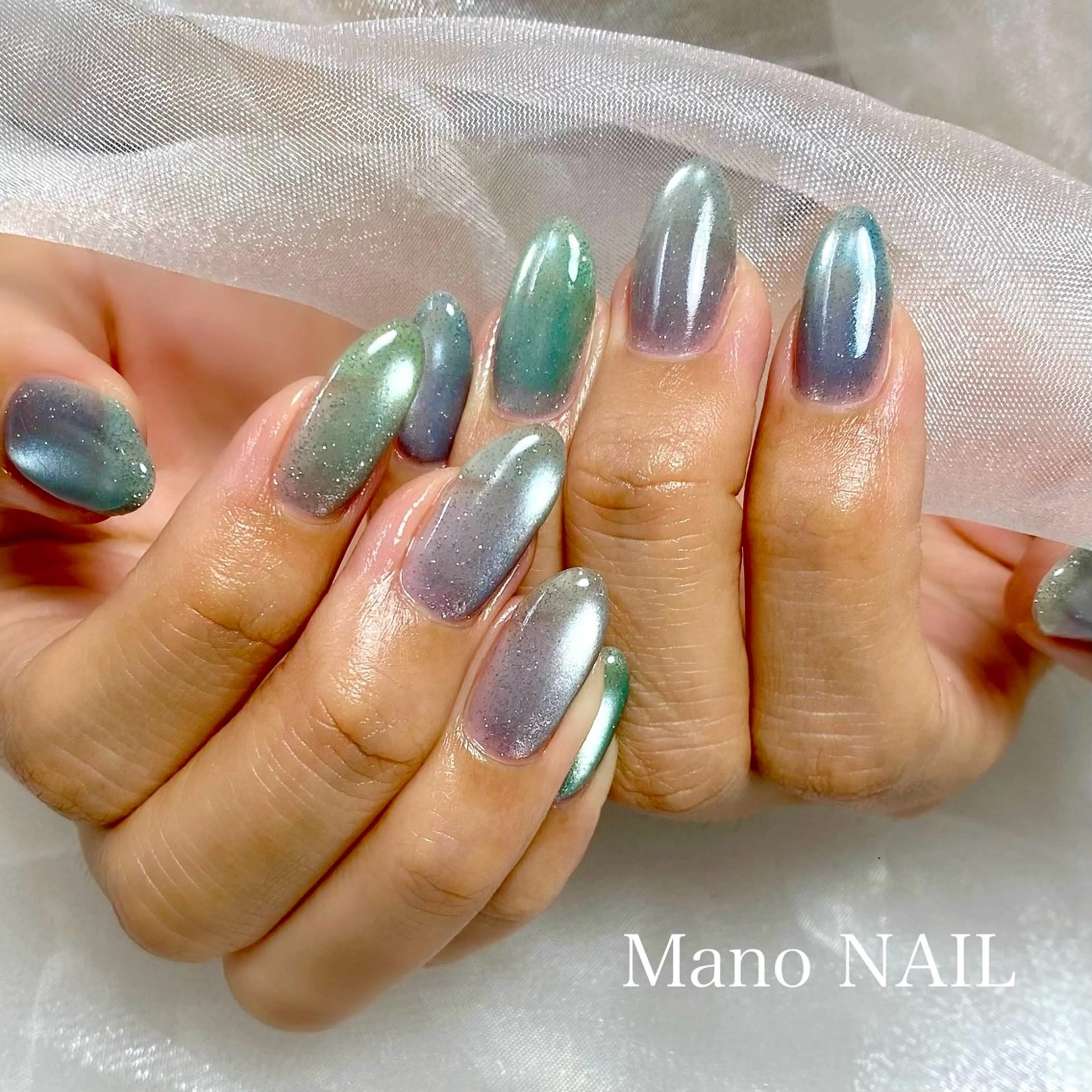 大人気のenoiプランパーマグ🌈＋フラッシュラメ✨✨の写真