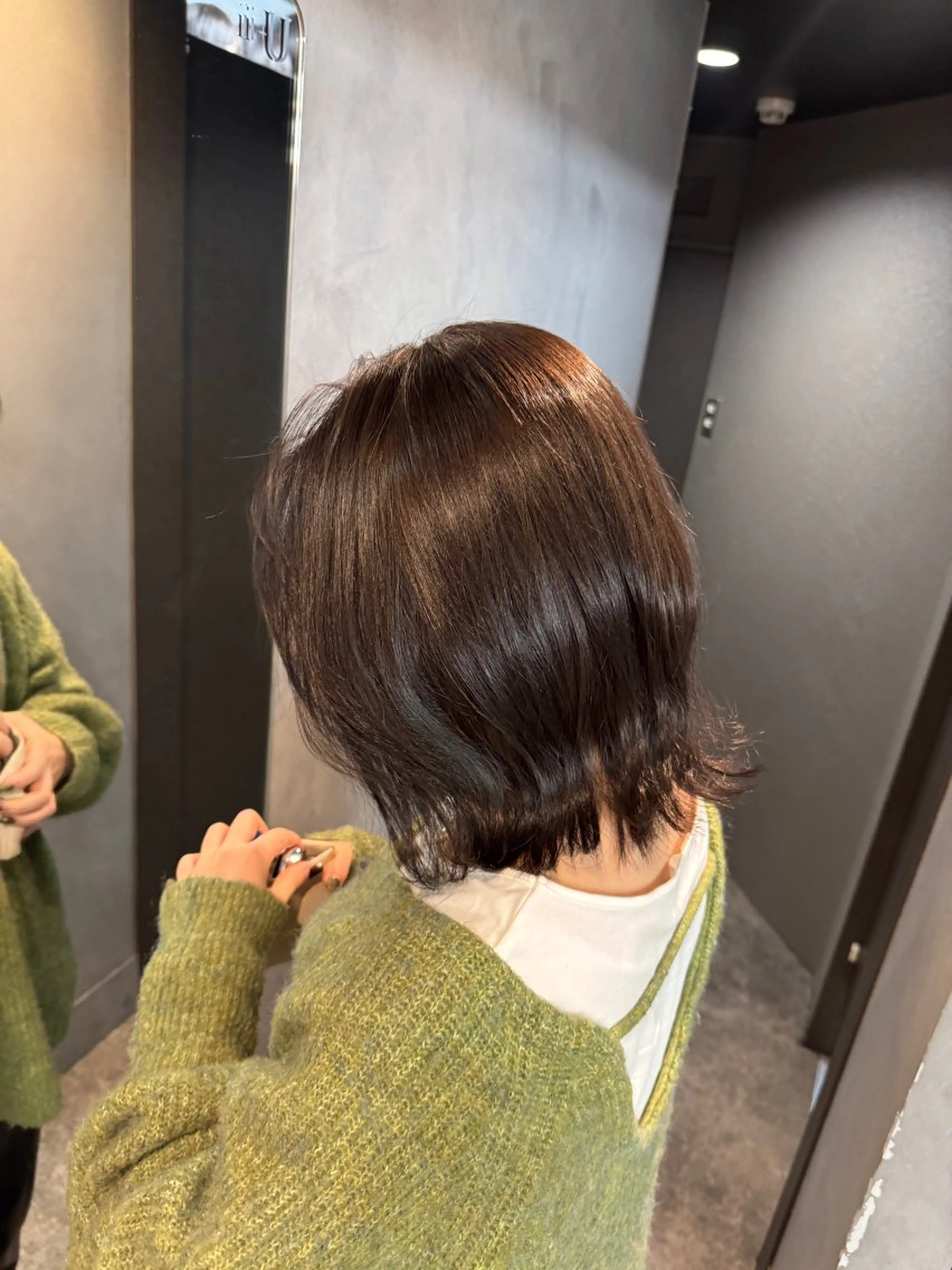 ミディアム カット ヘアカラー 髪質改善/艶髪 MINAMIのヘアスタイル