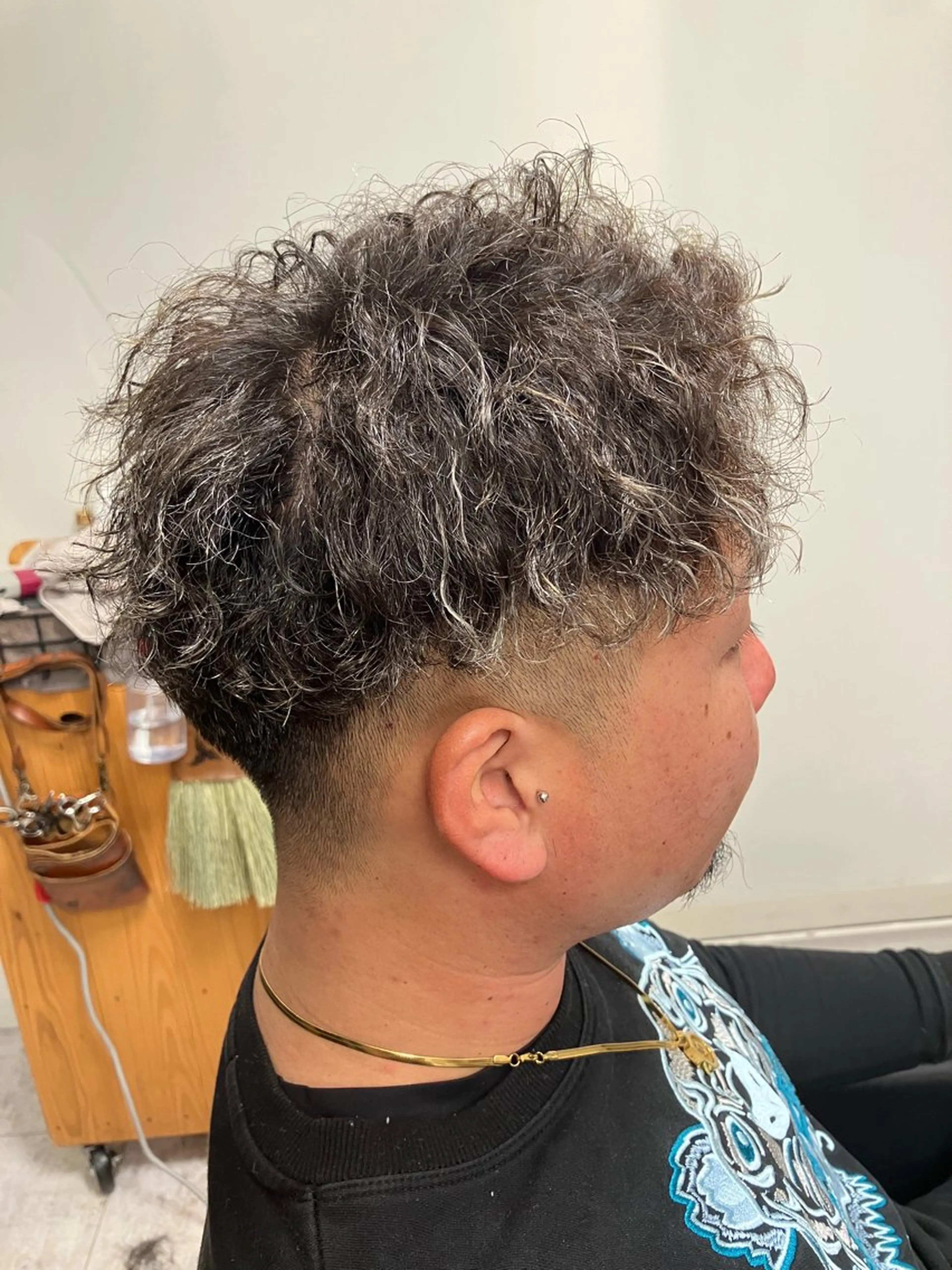 パーマ メンズ カット ヘアカラー パーマ メンズ特化/パーマ/ フェードWATARUのヘアスタイル