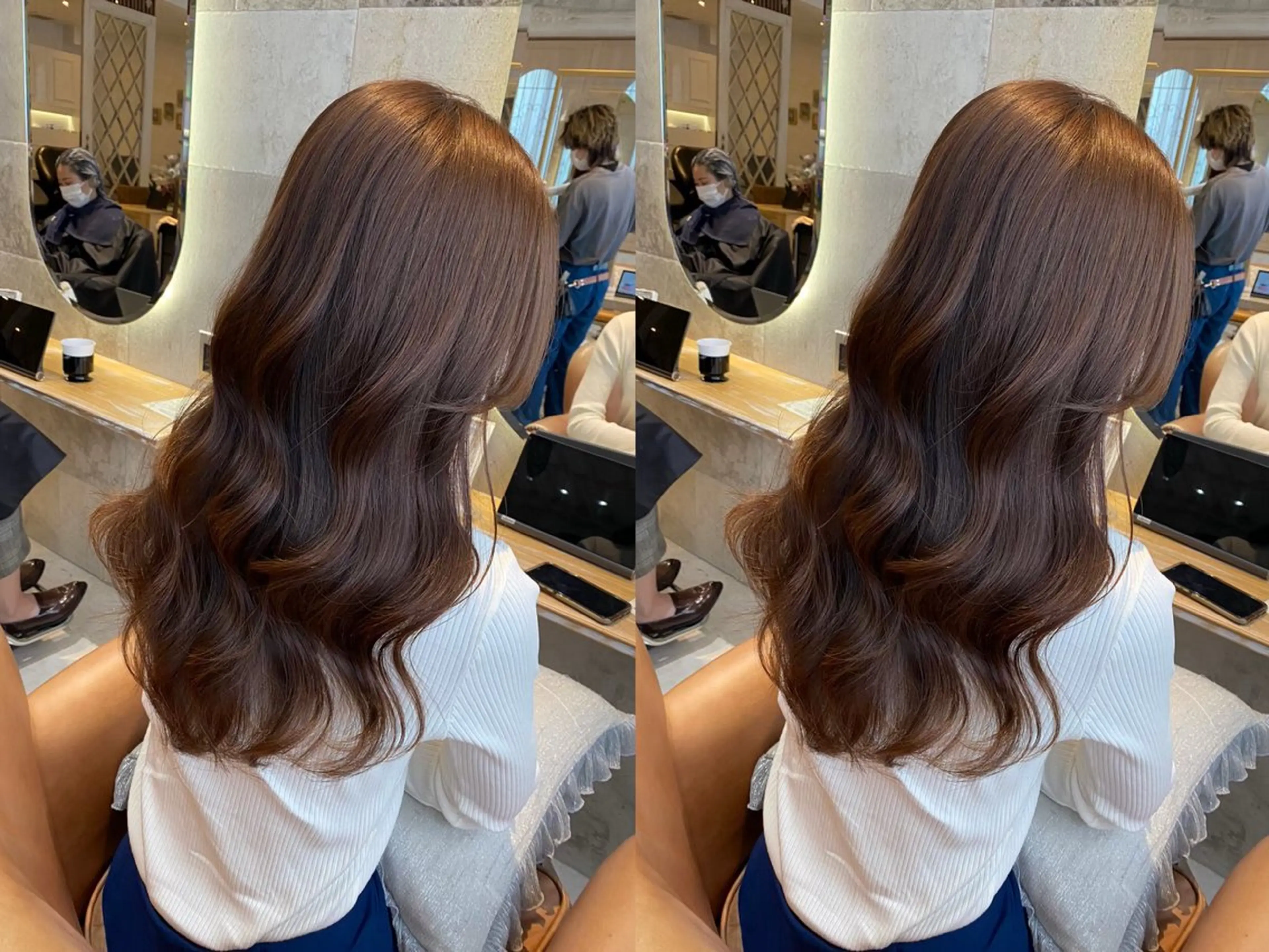 ロング 透明感カラー/ 髪質改善/松沢州途のヘアスタイル