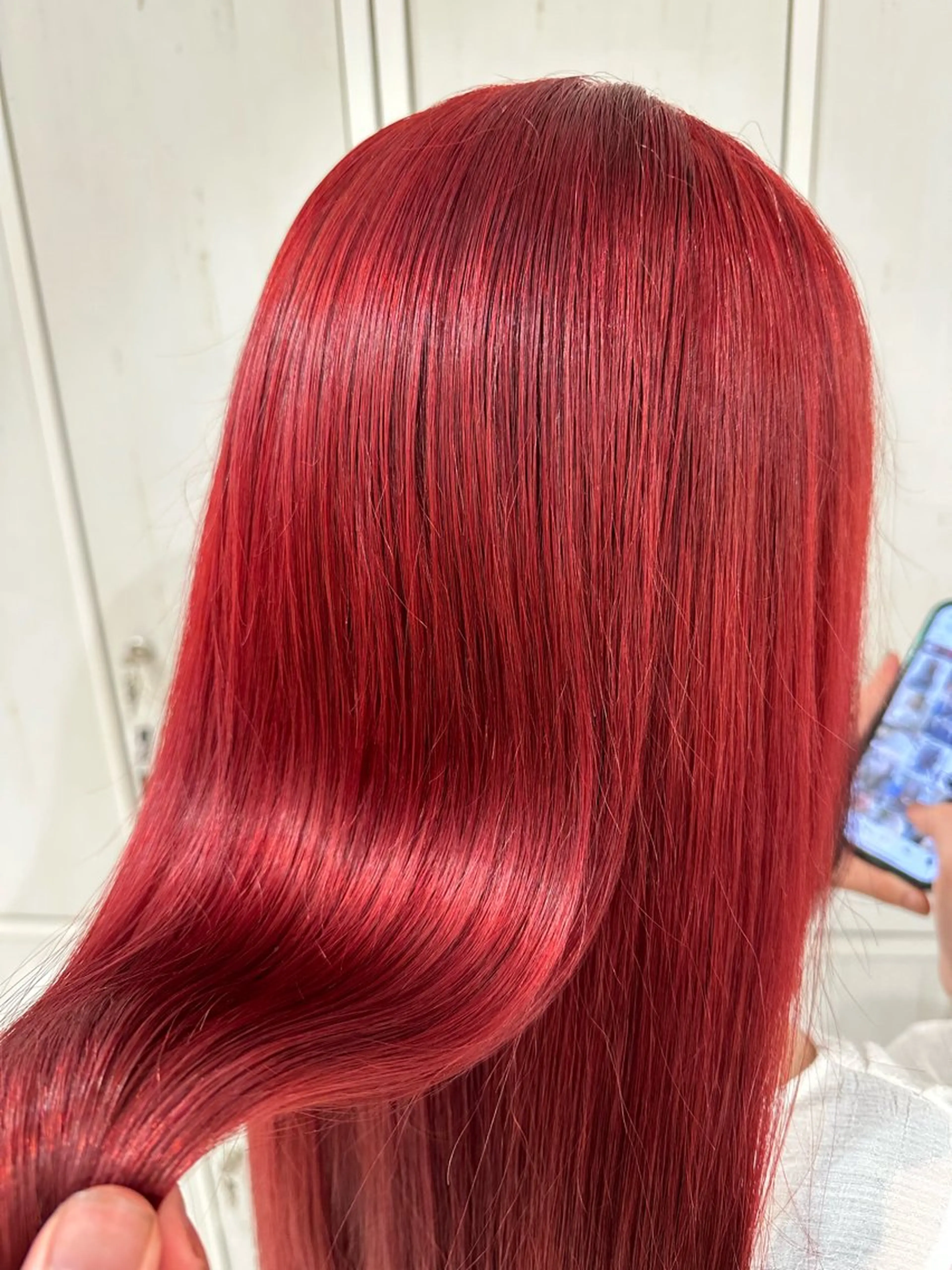 ブリーチ＋カラーの写真