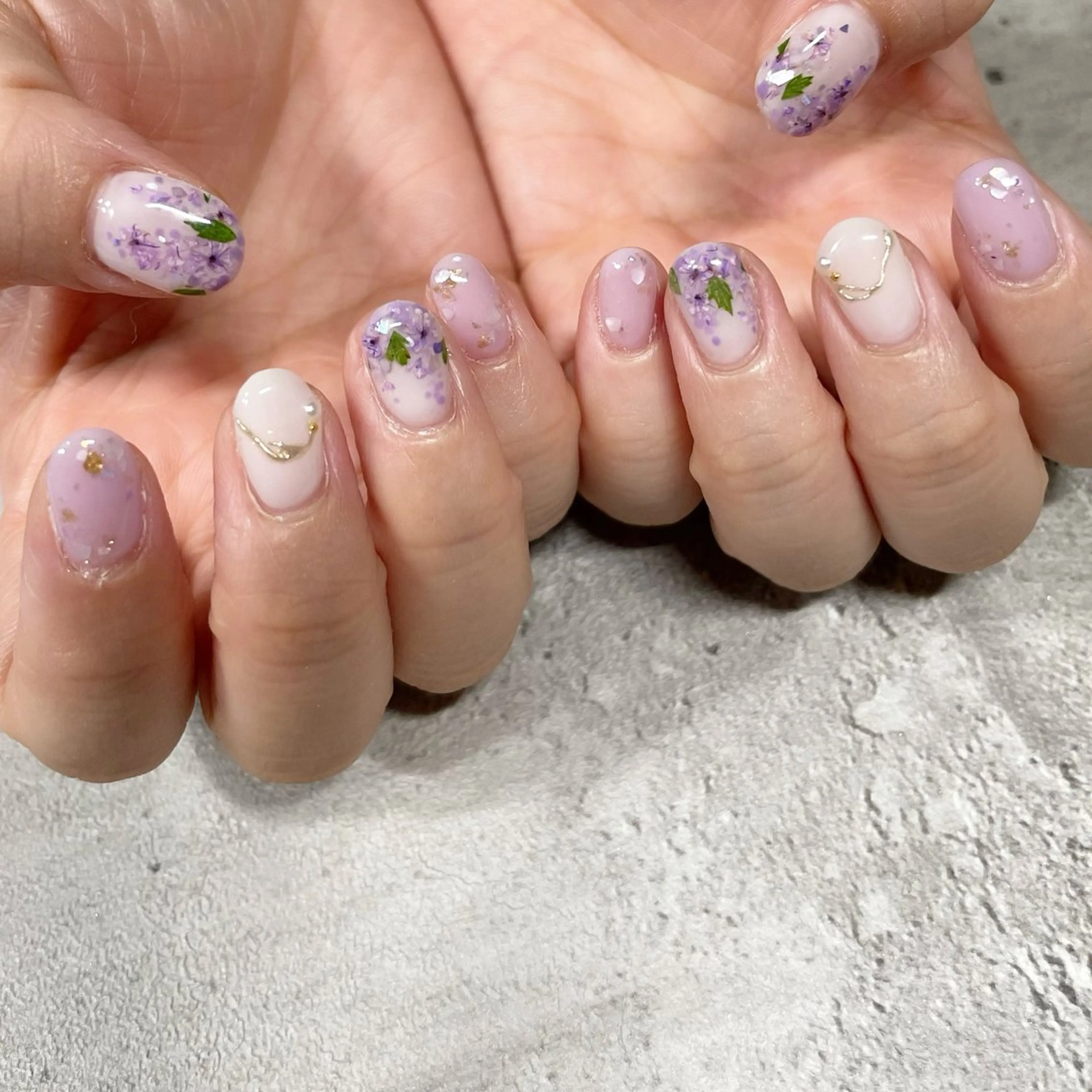 ネイル ジェルネイル 東 千夏のネイルデザイン